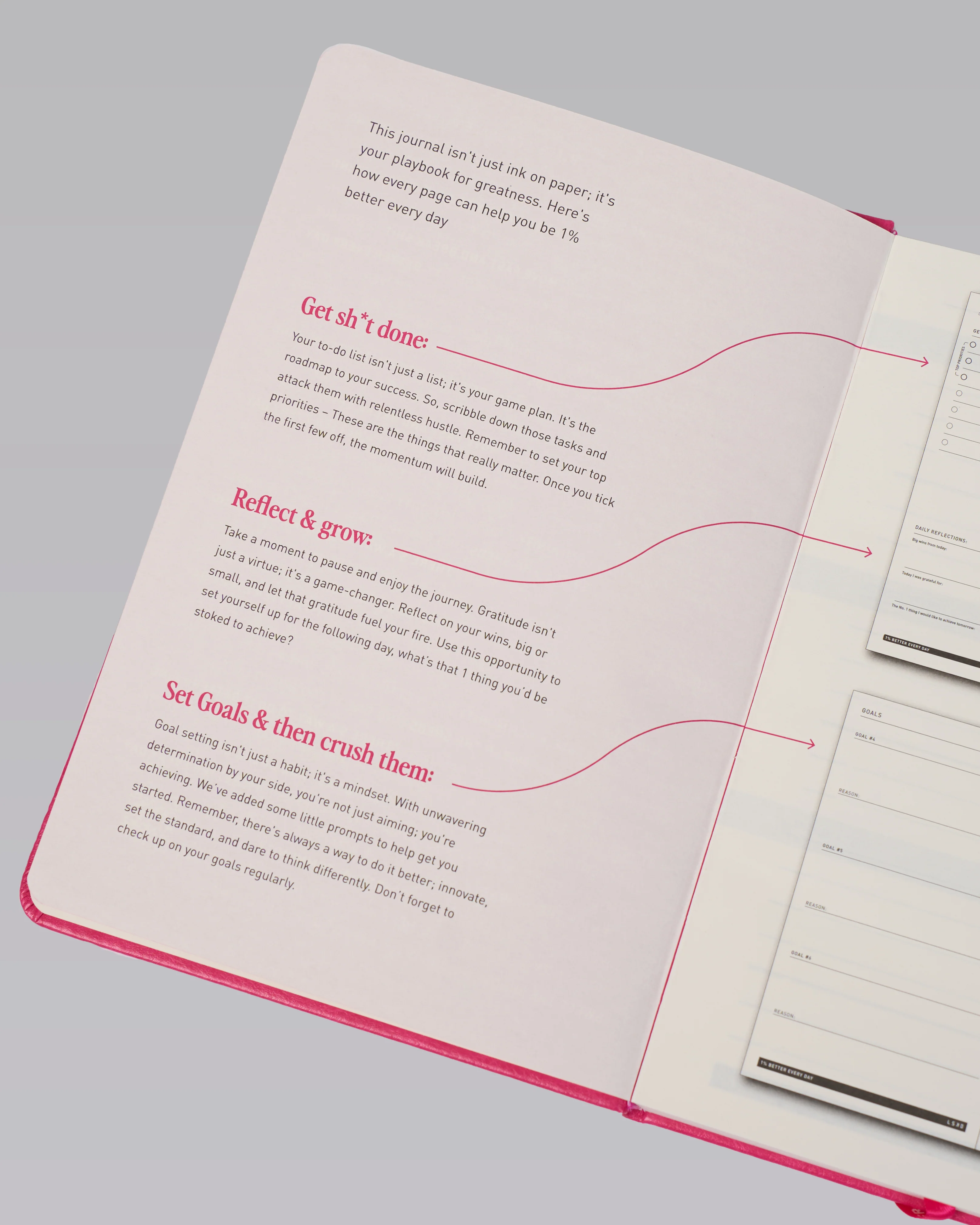 1% Better Journal - Ultra Pink - Image 4