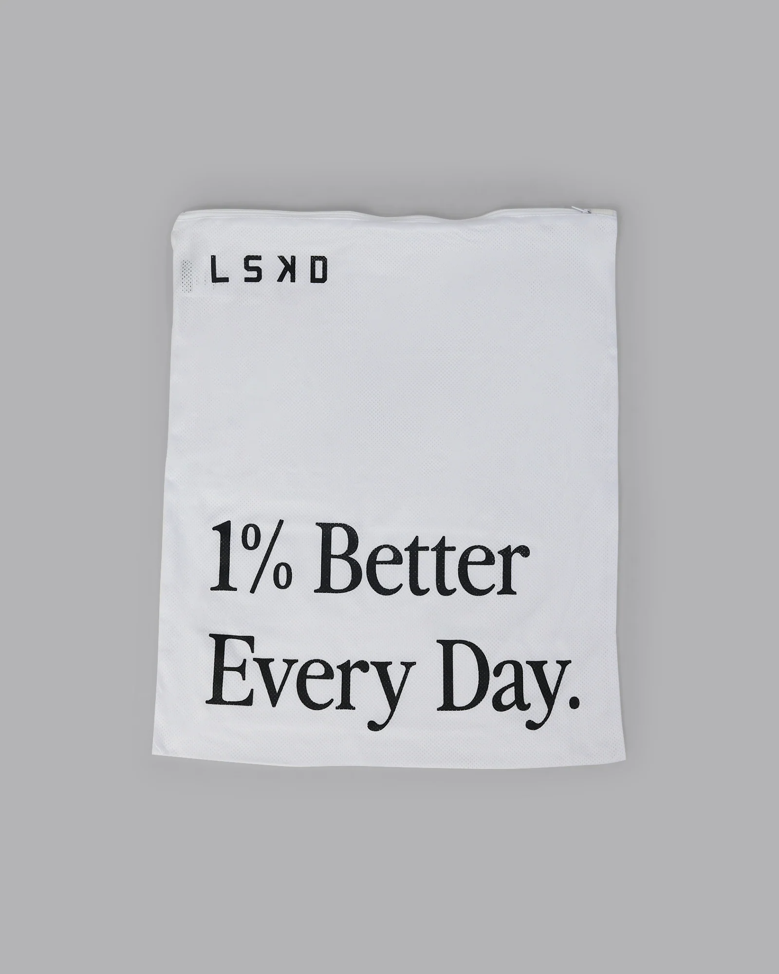 1% Better Wash Bag Set - White-Black - Image 4
