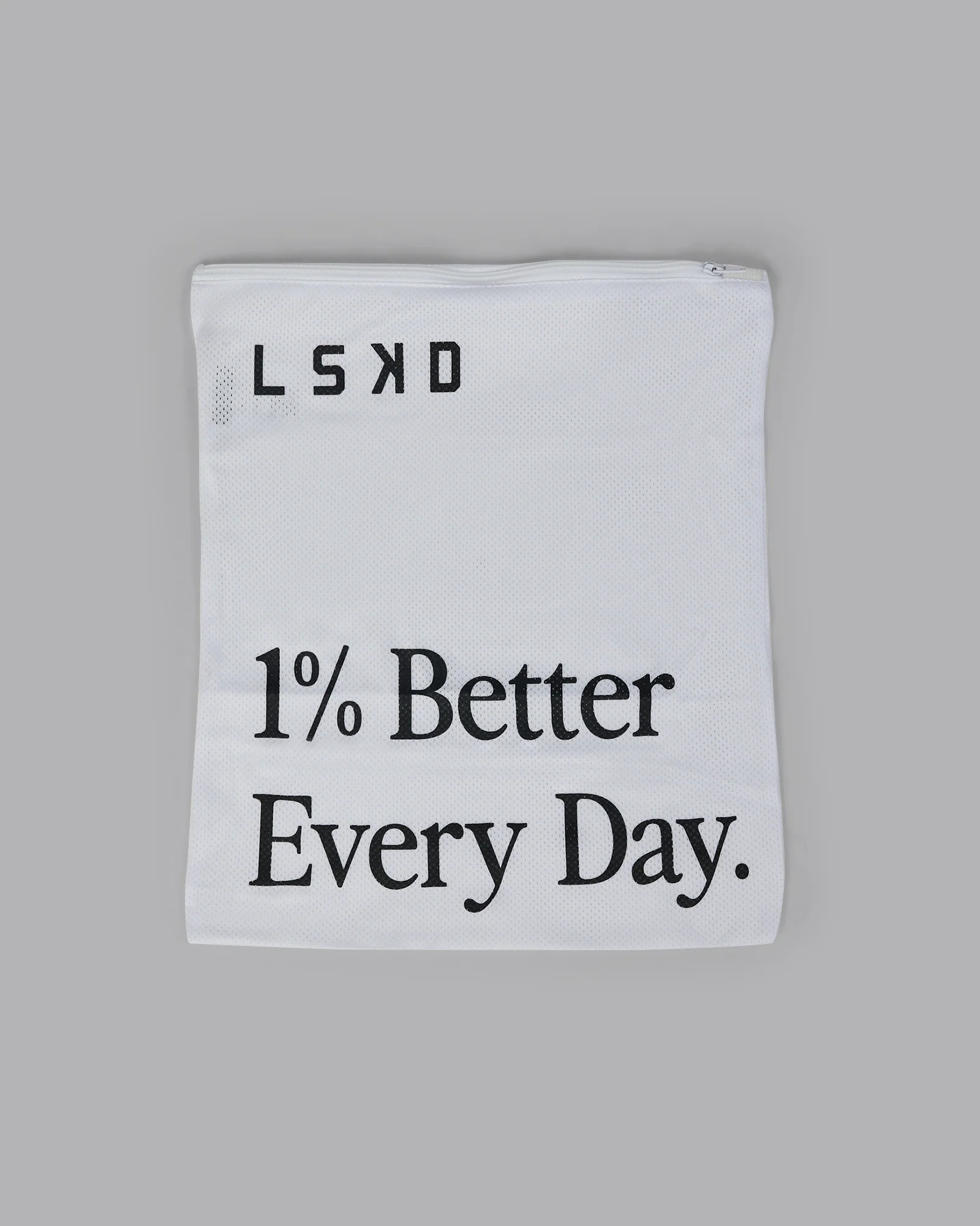 1% Better Wash Bag Set - White-Black - Image 5