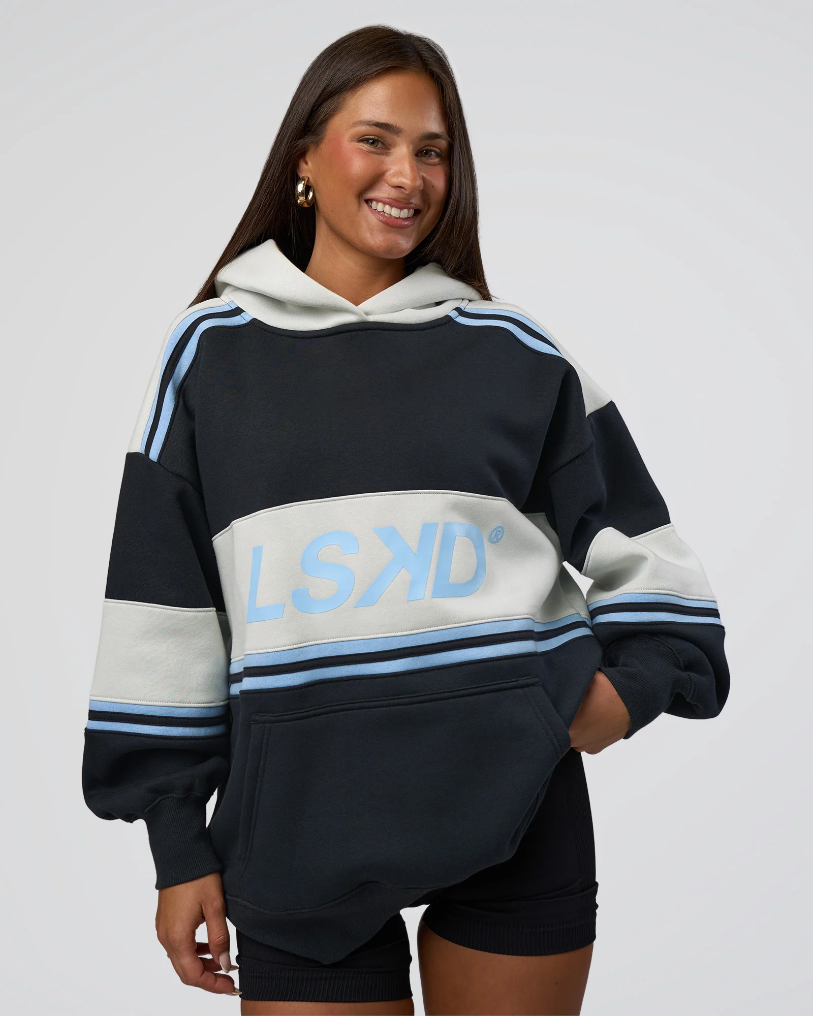 A-Team Oversized Hoodie - Caviar-Open Air - Image 11