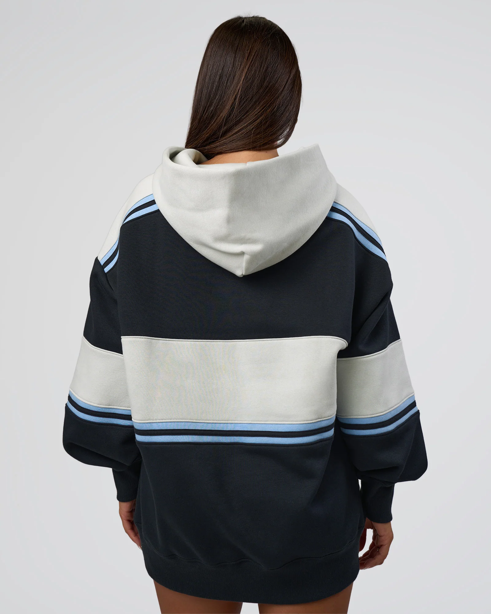 A-Team Oversized Hoodie - Caviar-Open Air - Image 3