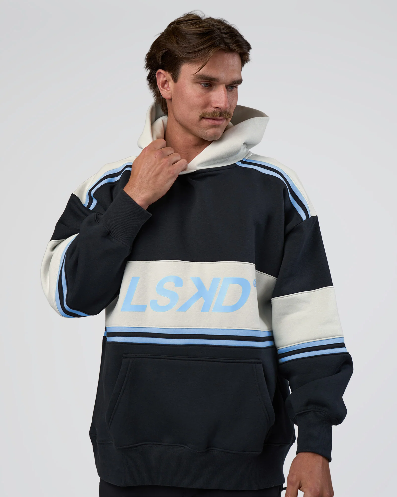 A-Team Oversized Hoodie - Caviar-Open Air - Image 4