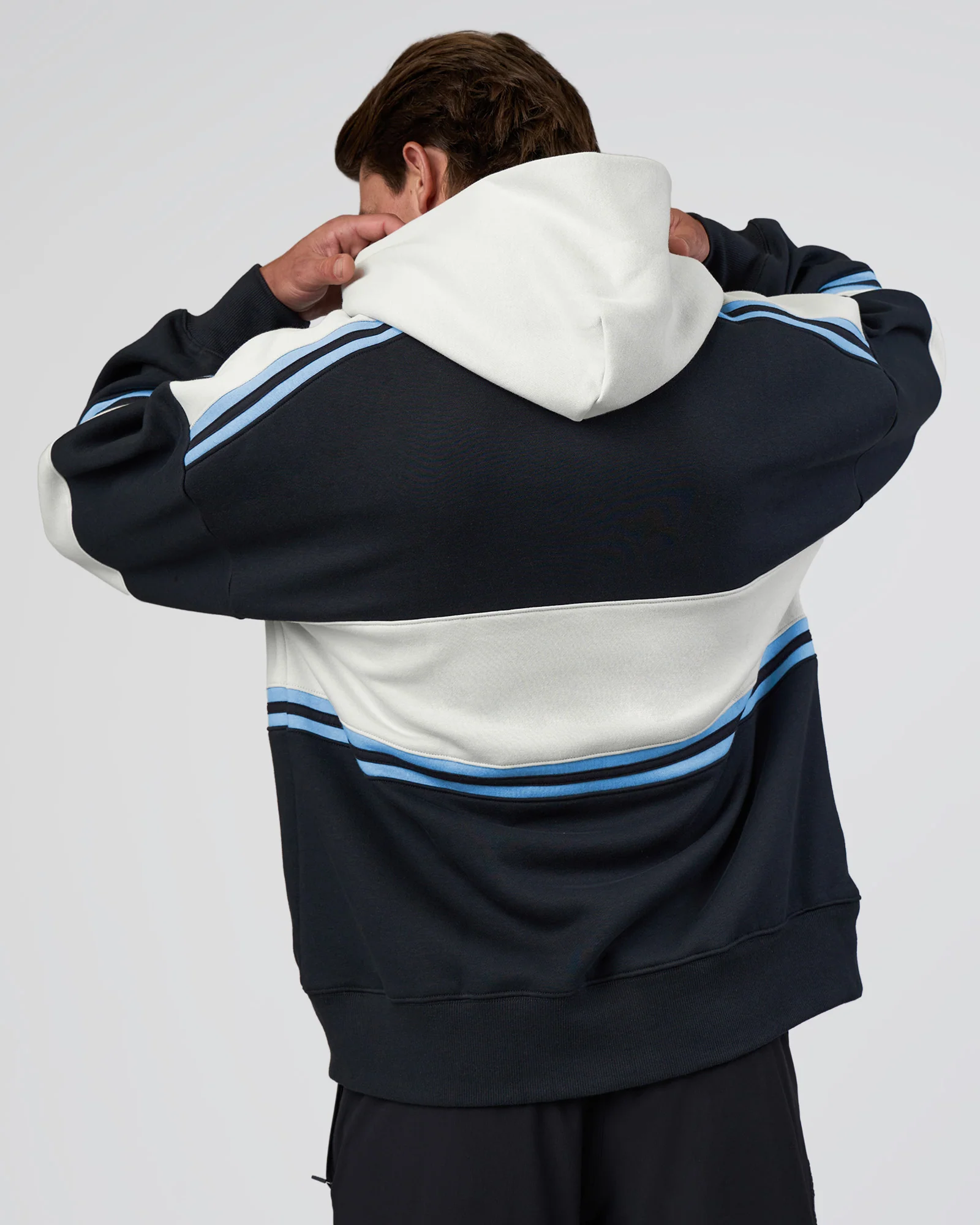 A-Team Oversized Hoodie - Caviar-Open Air - Image 5