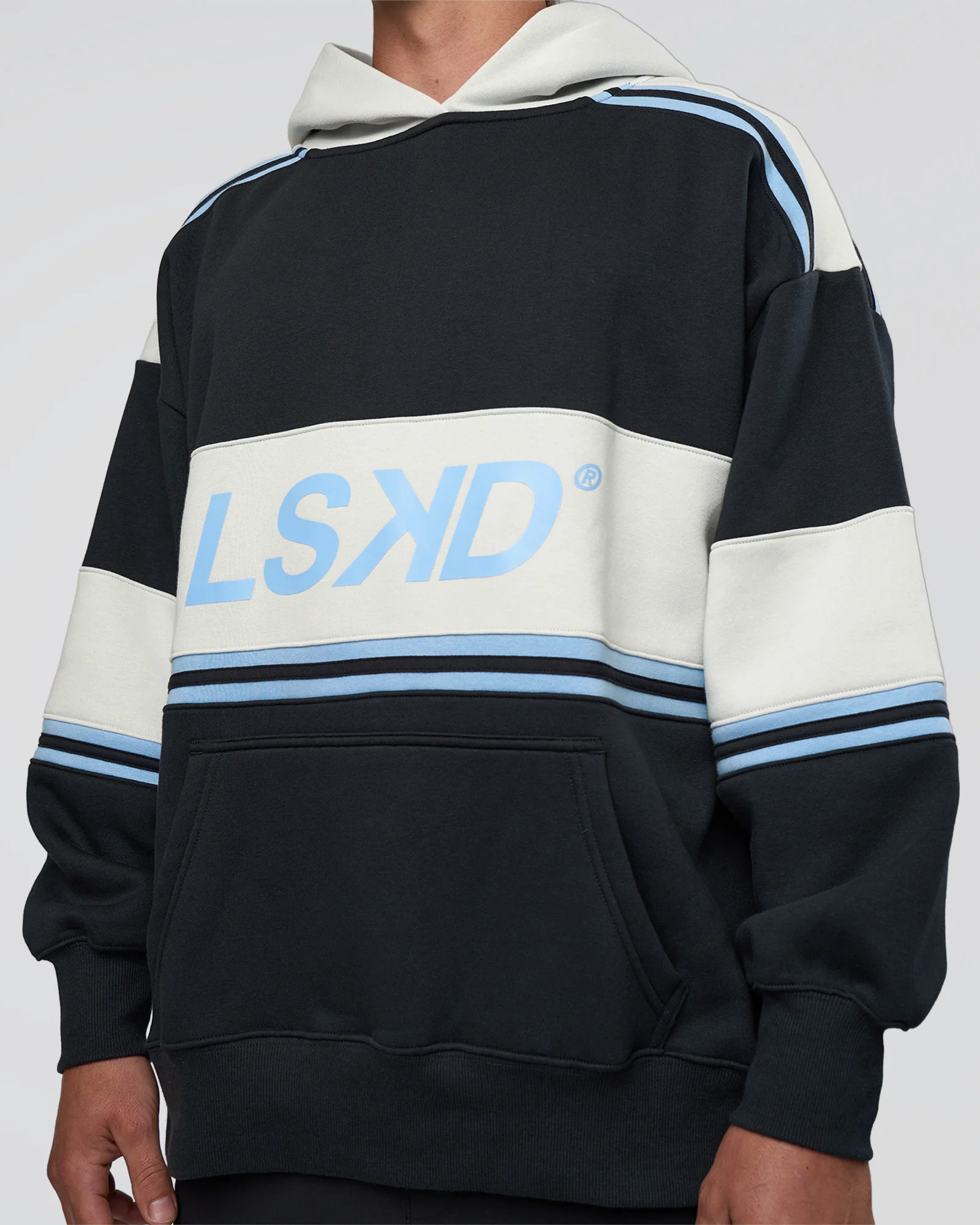A-Team Oversized Hoodie - Caviar-Open Air - Image 9