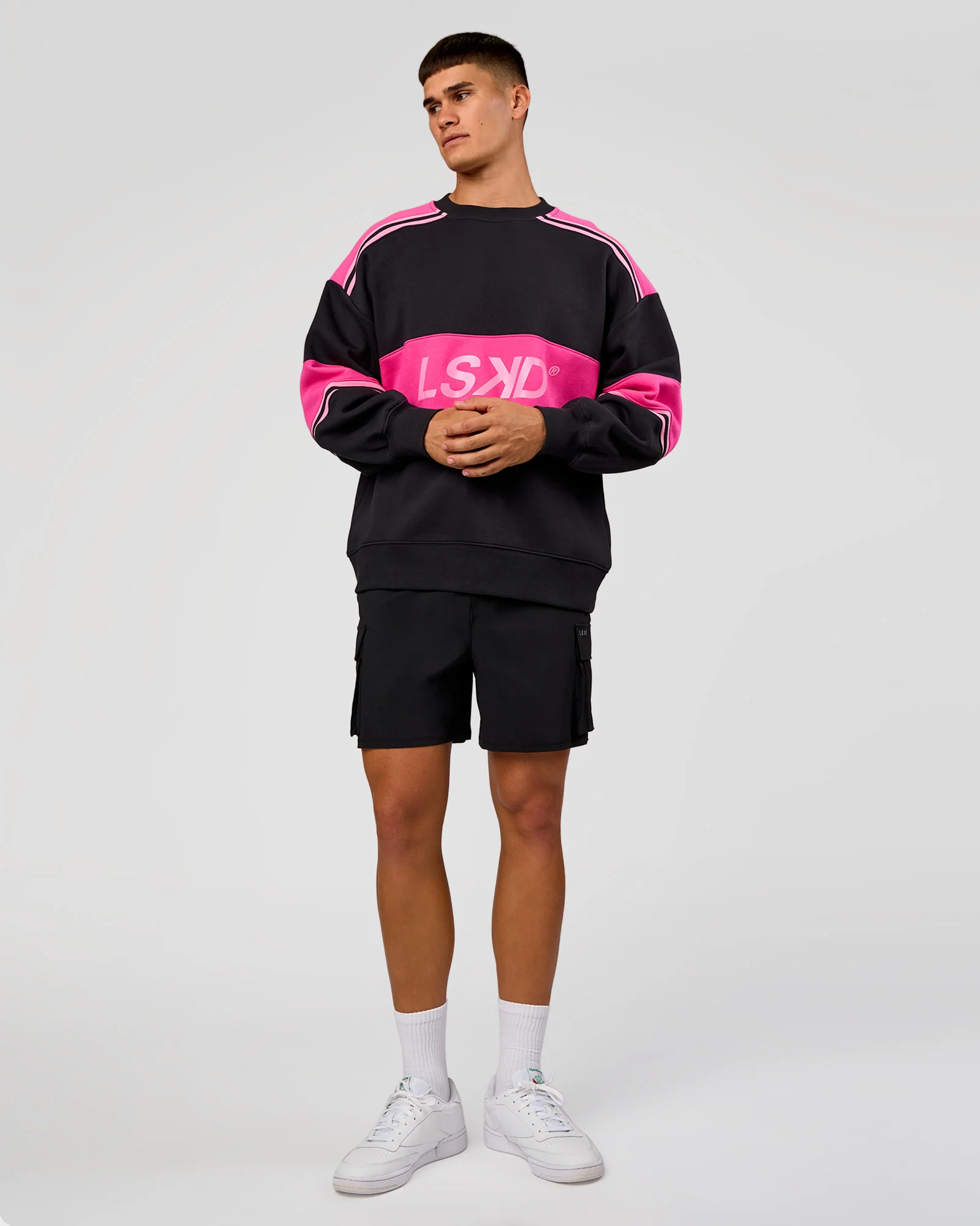 A-Team Sweater Oversize - Caviar-Ultra Pink-Candy Pink - Image 10