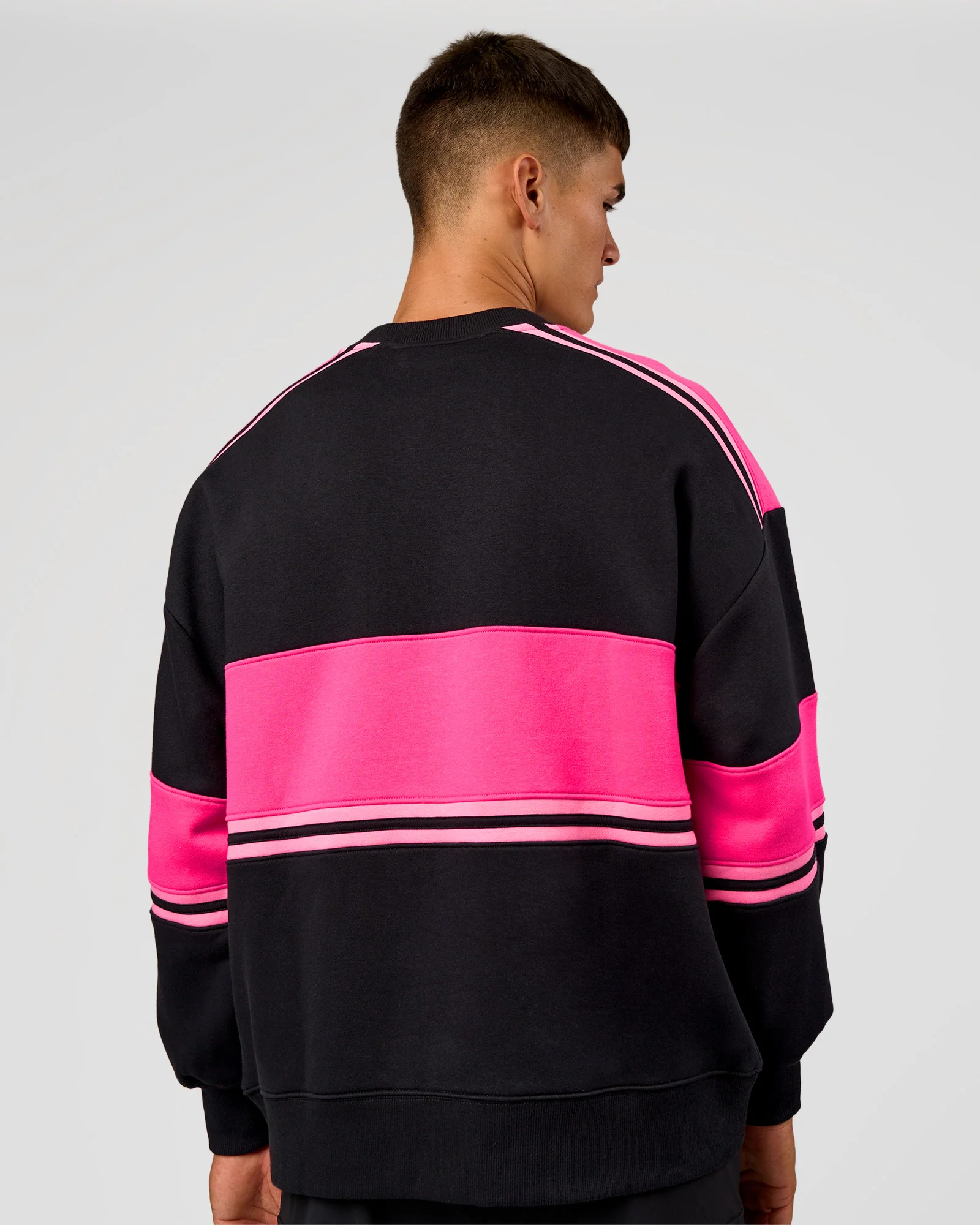 A-Team Sweater Oversize - Caviar-Ultra Pink-Candy Pink - Image 8