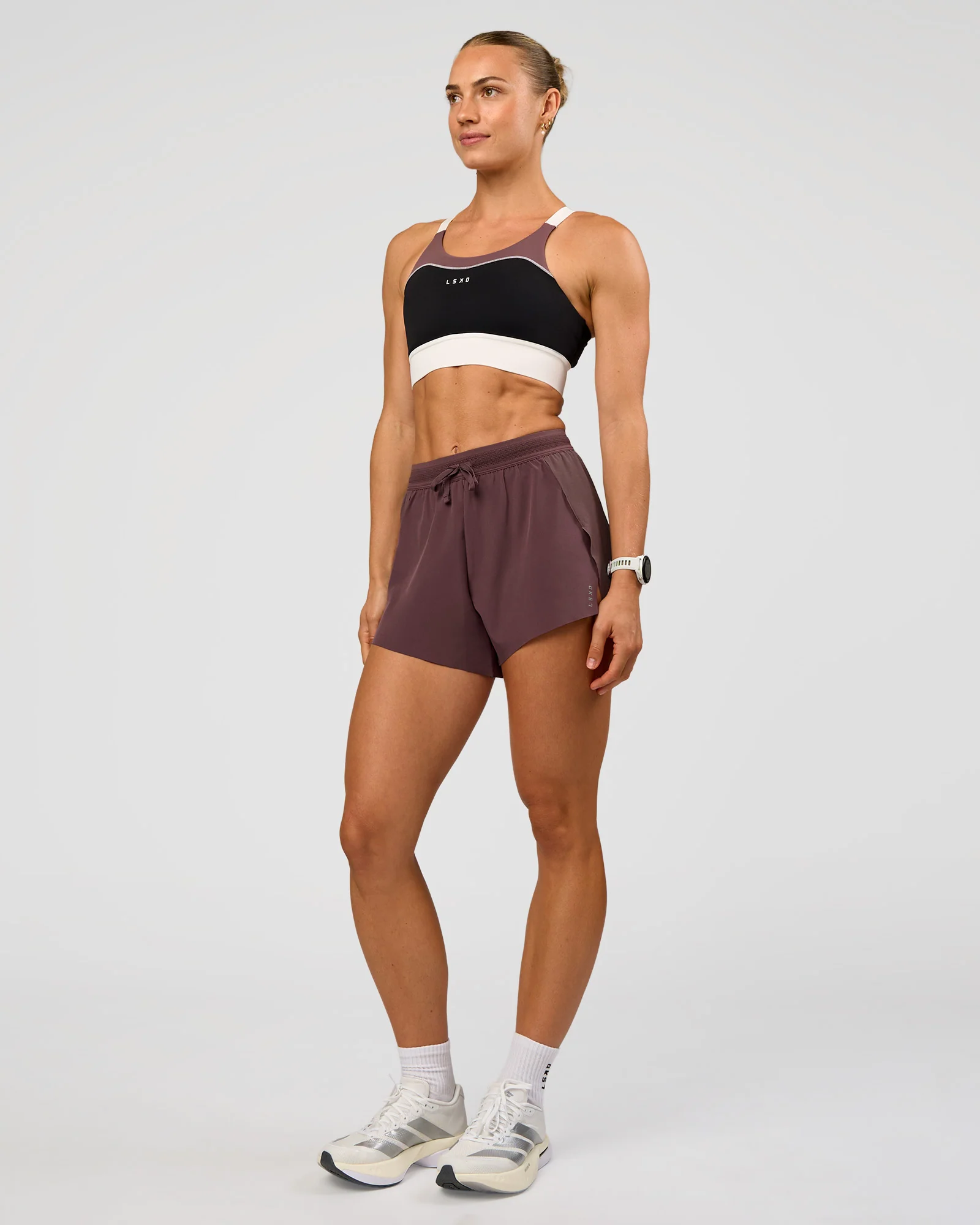 Accelerate 3" High-Rise Running Short - Cocoa Powder - Image 8
