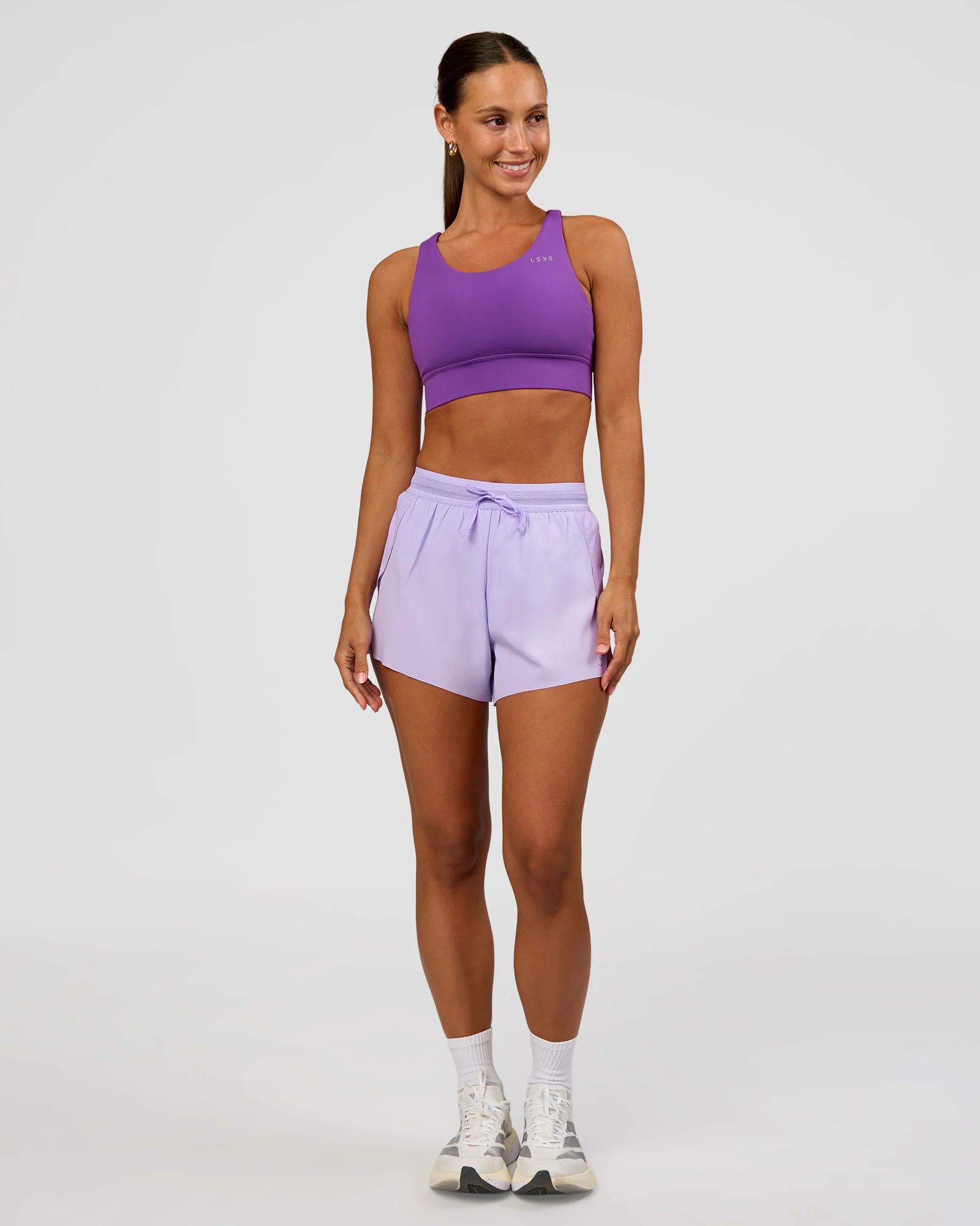 Accelerate 3" High-Rise Running Short - Pale Lilac - Image 5