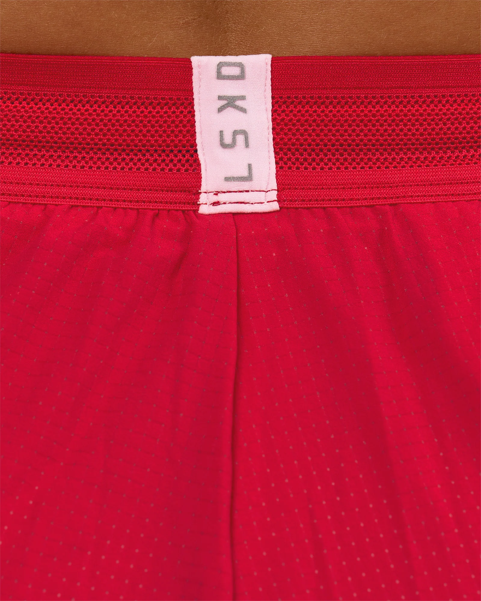 Accelerate 3" High-Rise Running Short - Scarlet-Marshmallow - Image 7