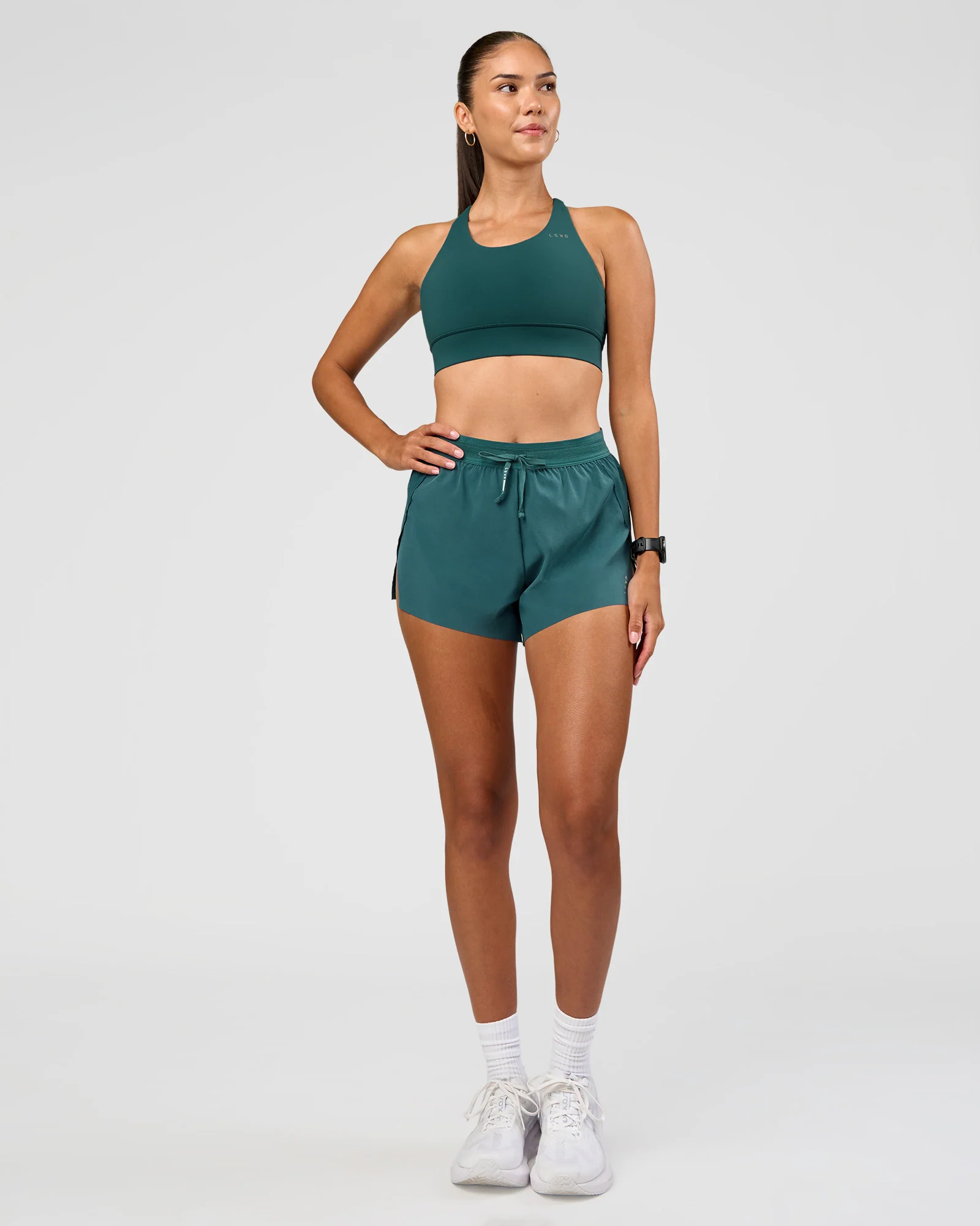 Accelerate 3" High-Rise Running Short - Transformative Teal - Image 3