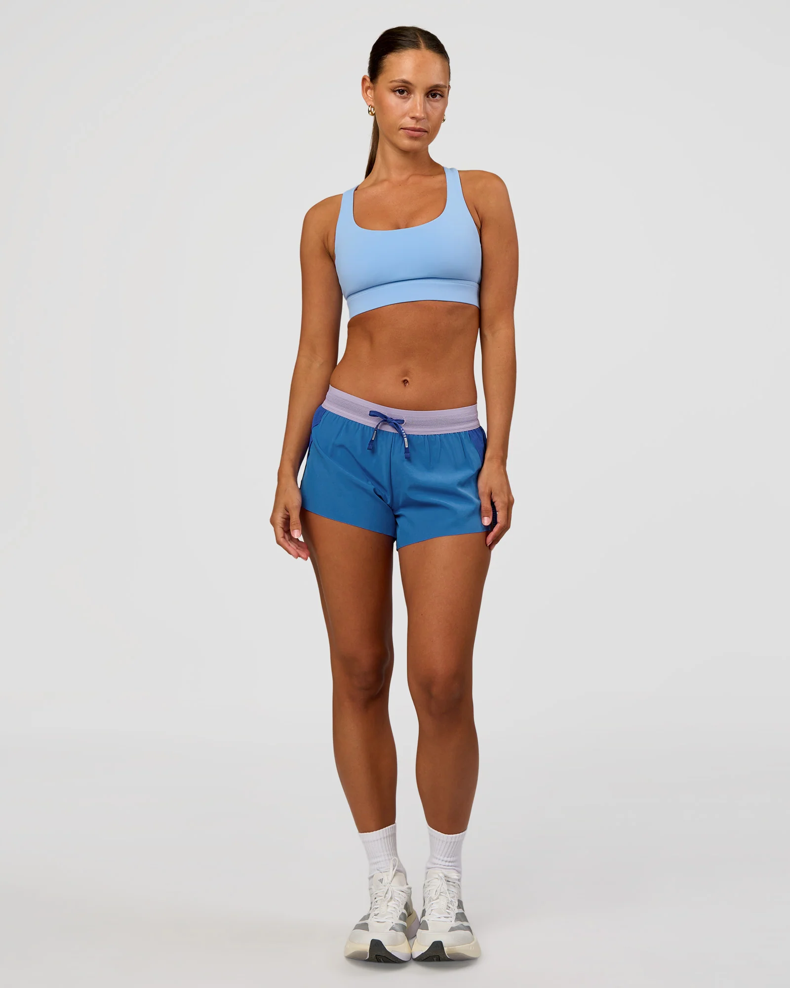 Accelerate 3" Mid-Rise Running Short - Electric Indigo-Multi - Image 2