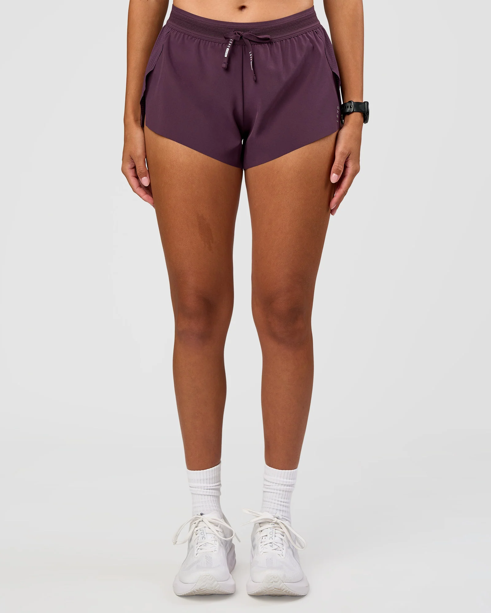 Accelerate 3" Mid-Rise Running Short - Midnight Plum - Image 8