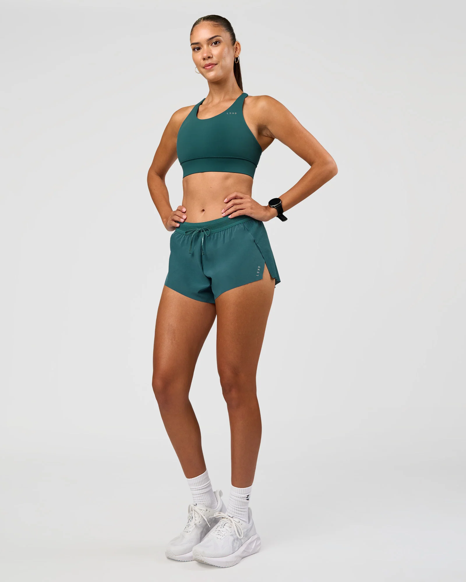 Accelerate 3" Mid-Rise Running Short - Transformative Teal - Image 10