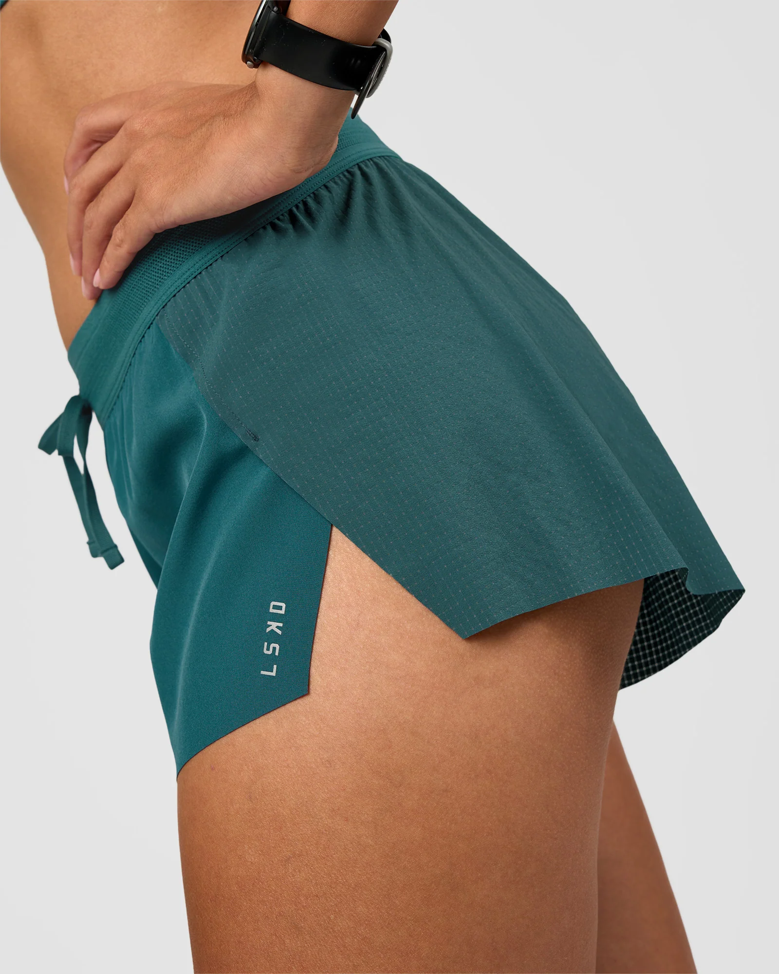 Accelerate 3" Mid-Rise Running Short - Transformative Teal - Image 6