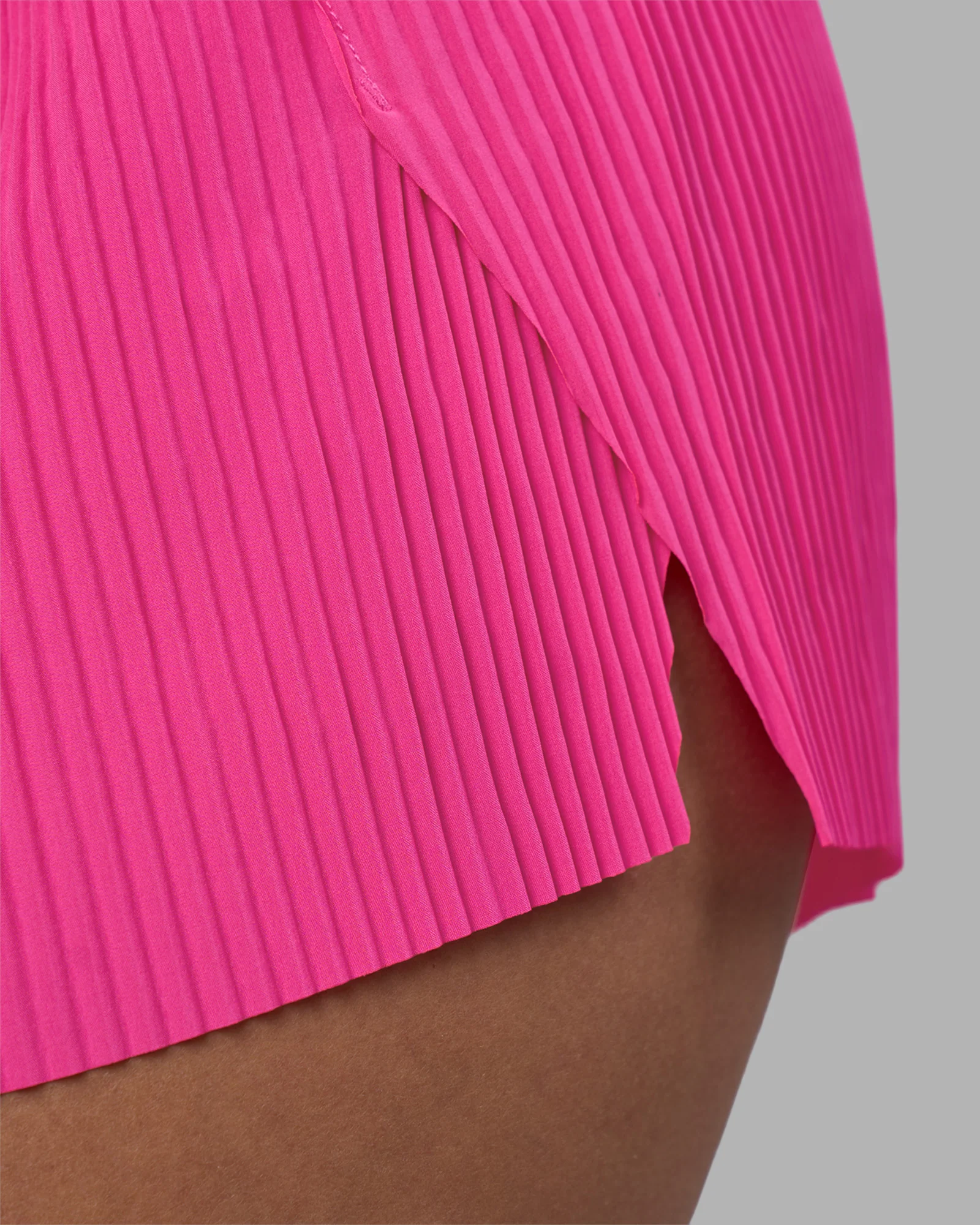 Accelerate 3" Pleated Mid-Rise Running Short - Ultra Pink - Image 12