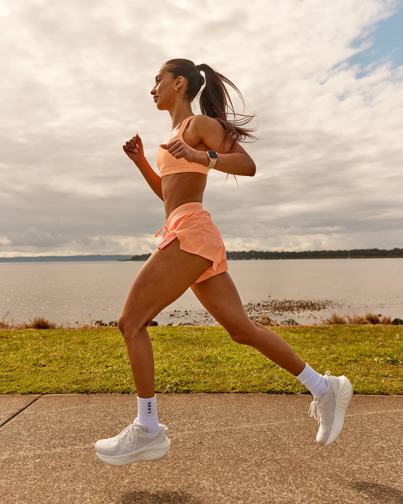 Accelerate 3" Mid-Rise Running Short - Cantaloupe - Image 11