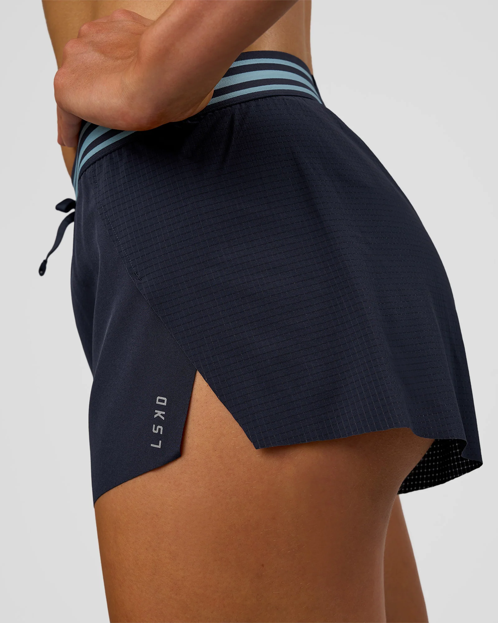 Accelerate 3" Mid-Rise Running Short - Future Navy-Baltic Sea - Image 11