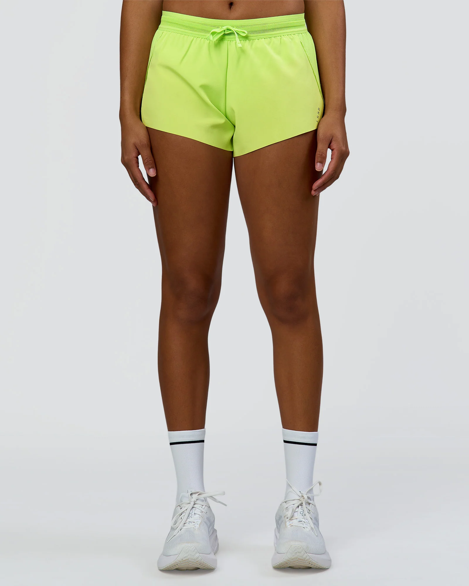 Accelerate 3" Mid-Rise Running Short - Hyper Green - Image 7