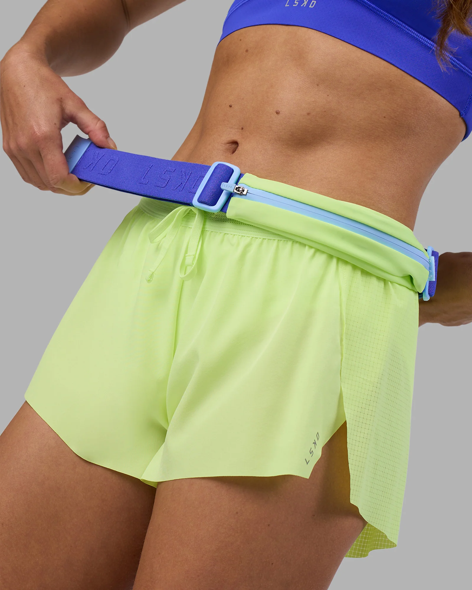 Accelerate 3" Running Short - Lime Glo - Image 11