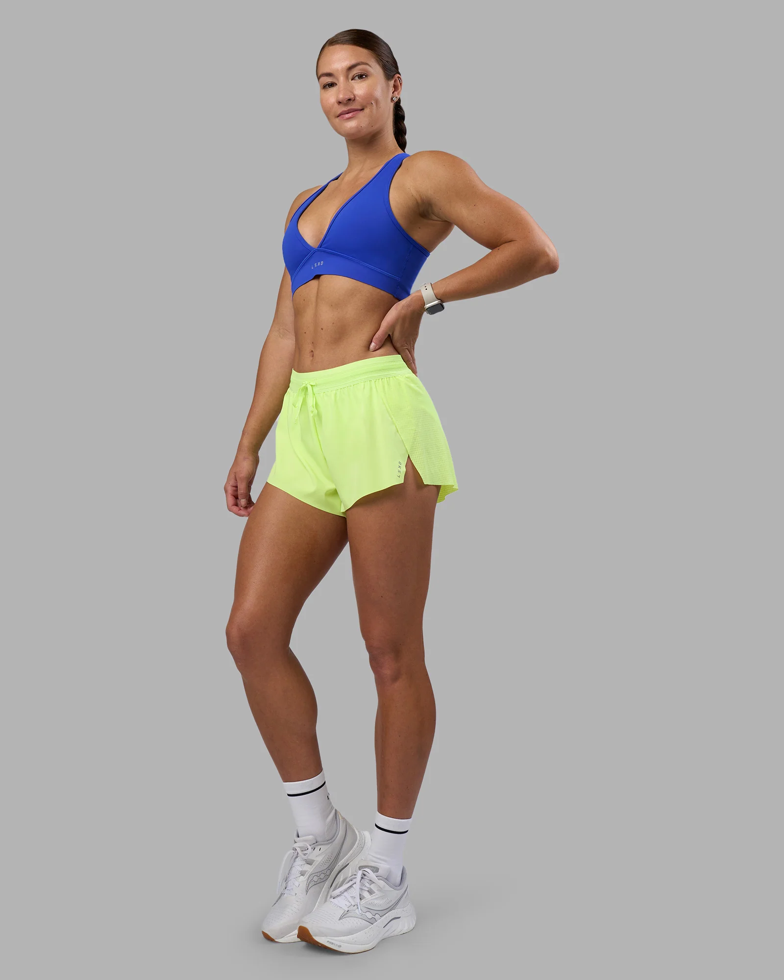 Accelerate 3" Running Short - Lime Glo - Image 12