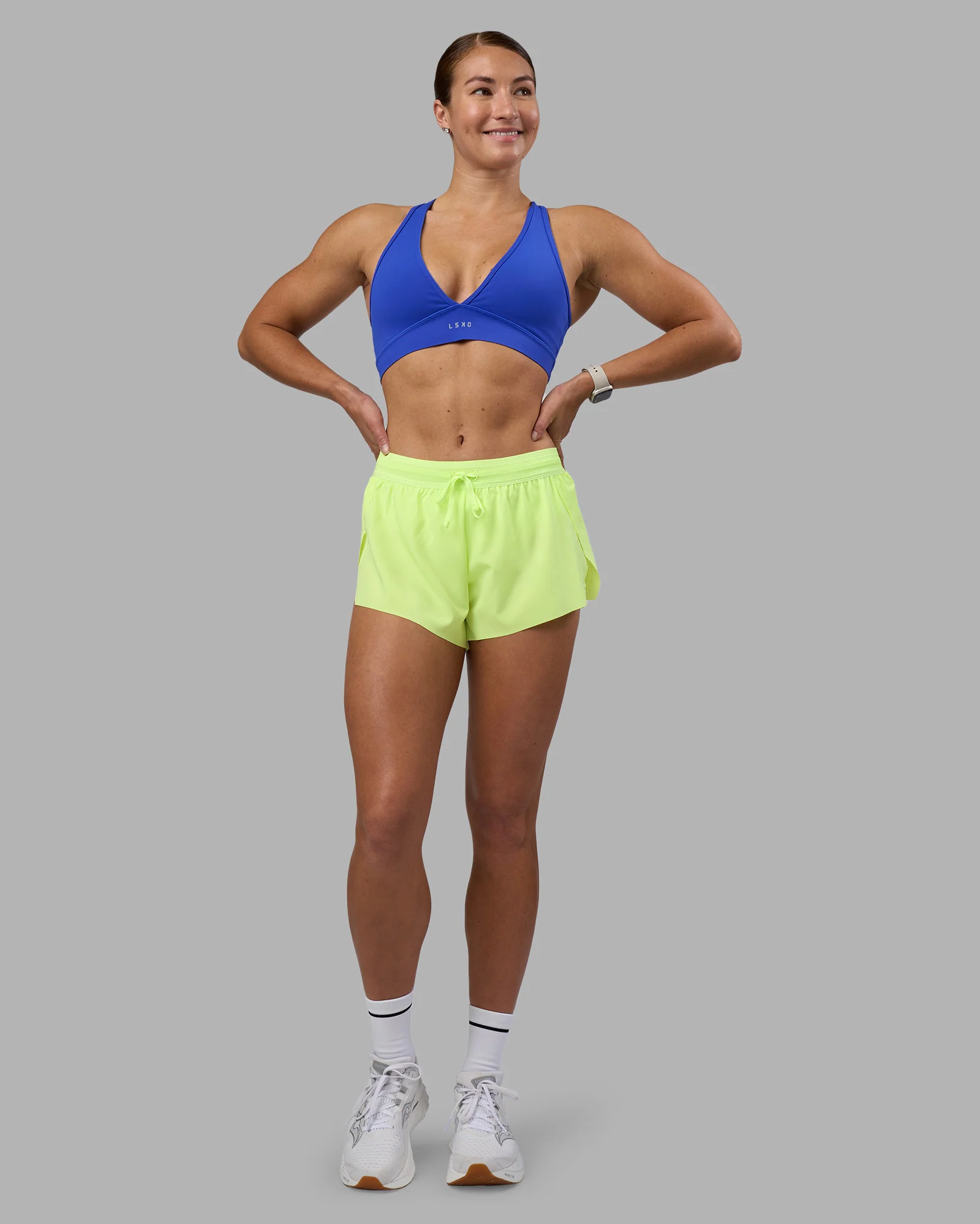 Accelerate 3" Running Short - Lime Glo - Image 8
