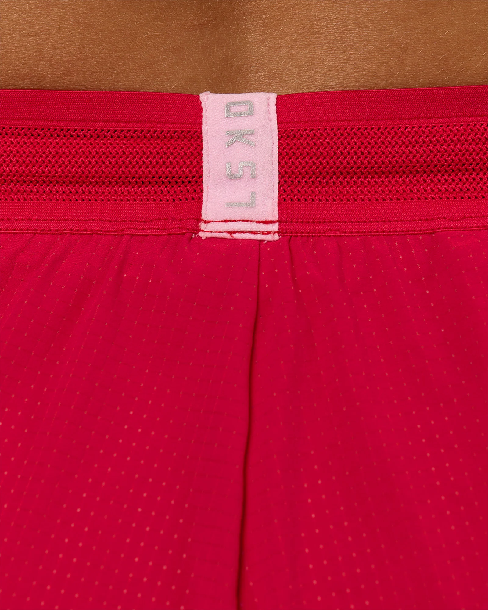 Accelerate 3" Mid-Rise Running Short - Scarlet-Marshmallow - Image 12