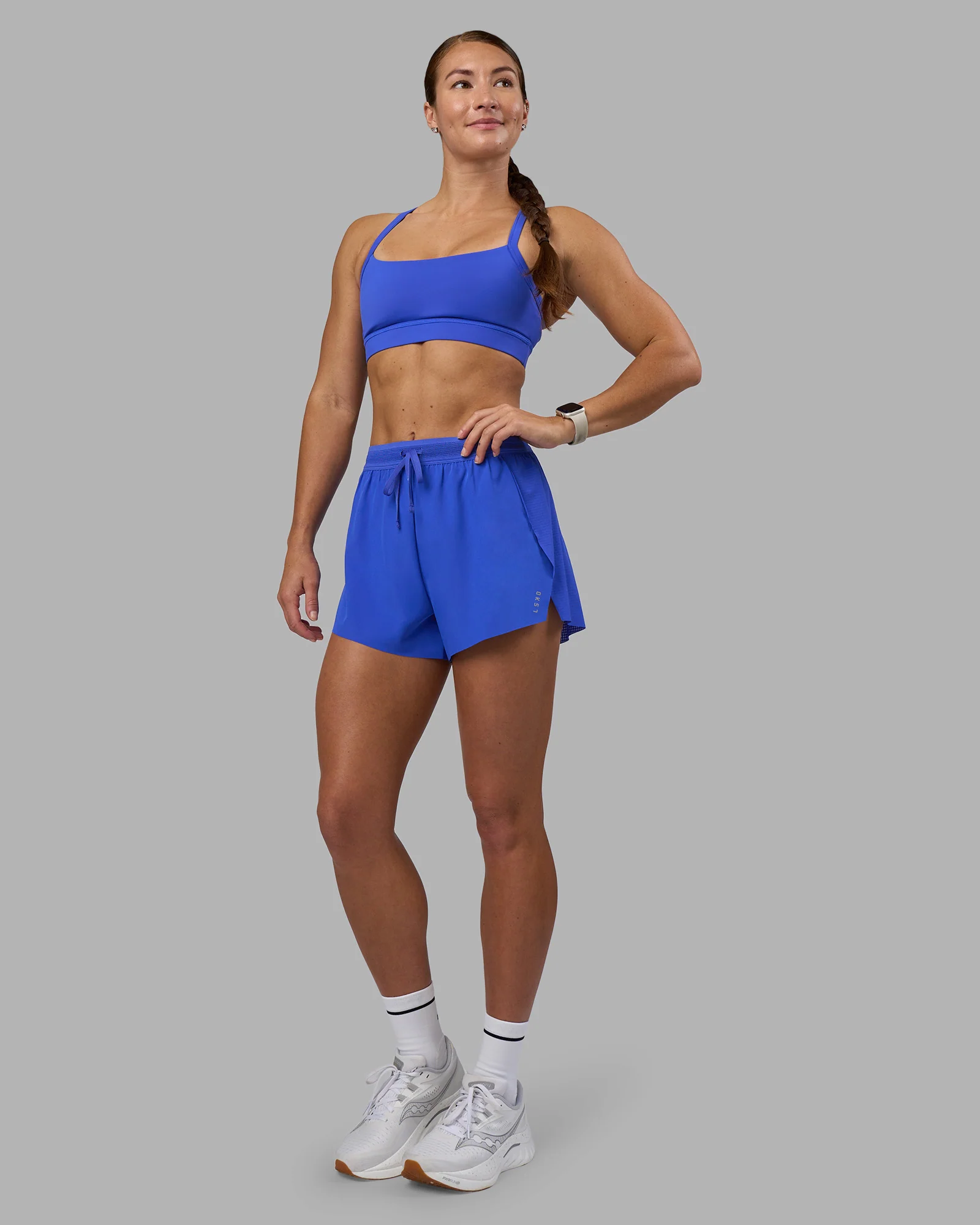 Accelerate 3" High-Rise Running Short - Power Cobalt - Image 9