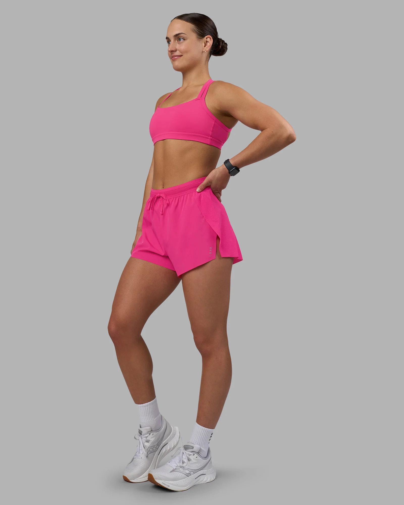 Accelerate 3" High-Rise Running Short - Ultra Pink - Image 11