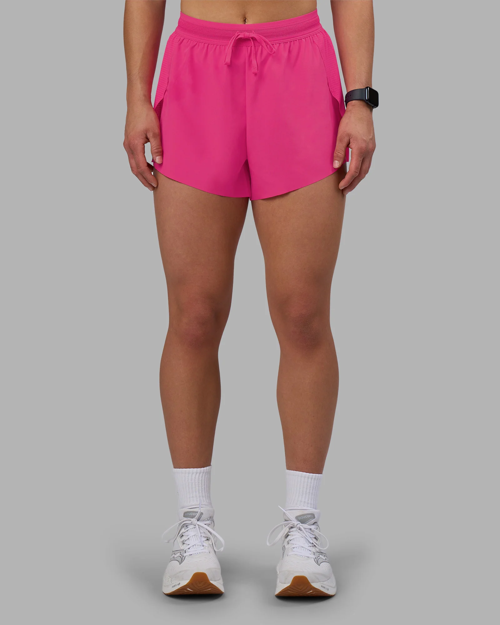 Accelerate 3" High-Rise Running Short - Ultra Pink - Image 2