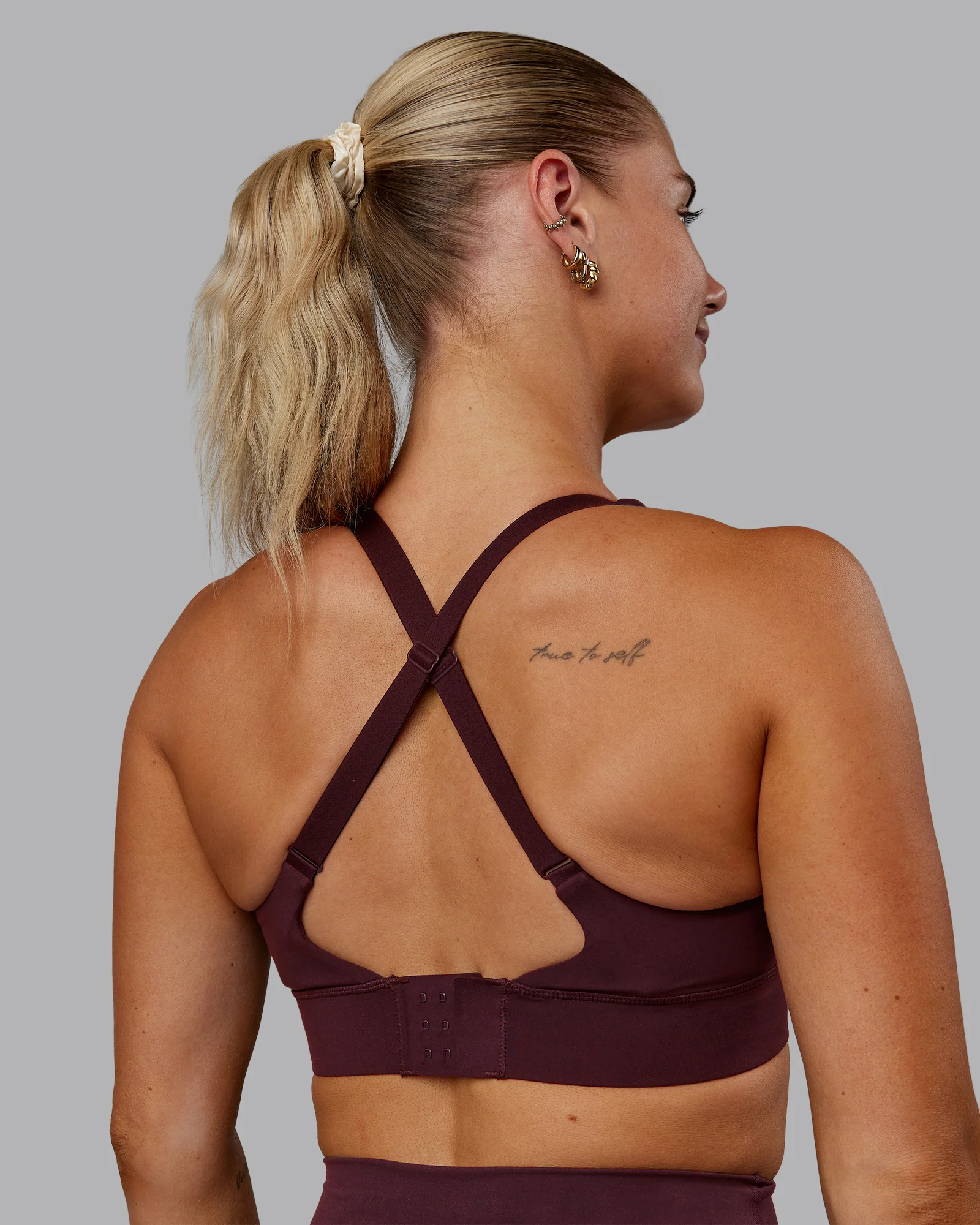 Accelerate Sports Bra - Cherry Lacquer - Image 2
