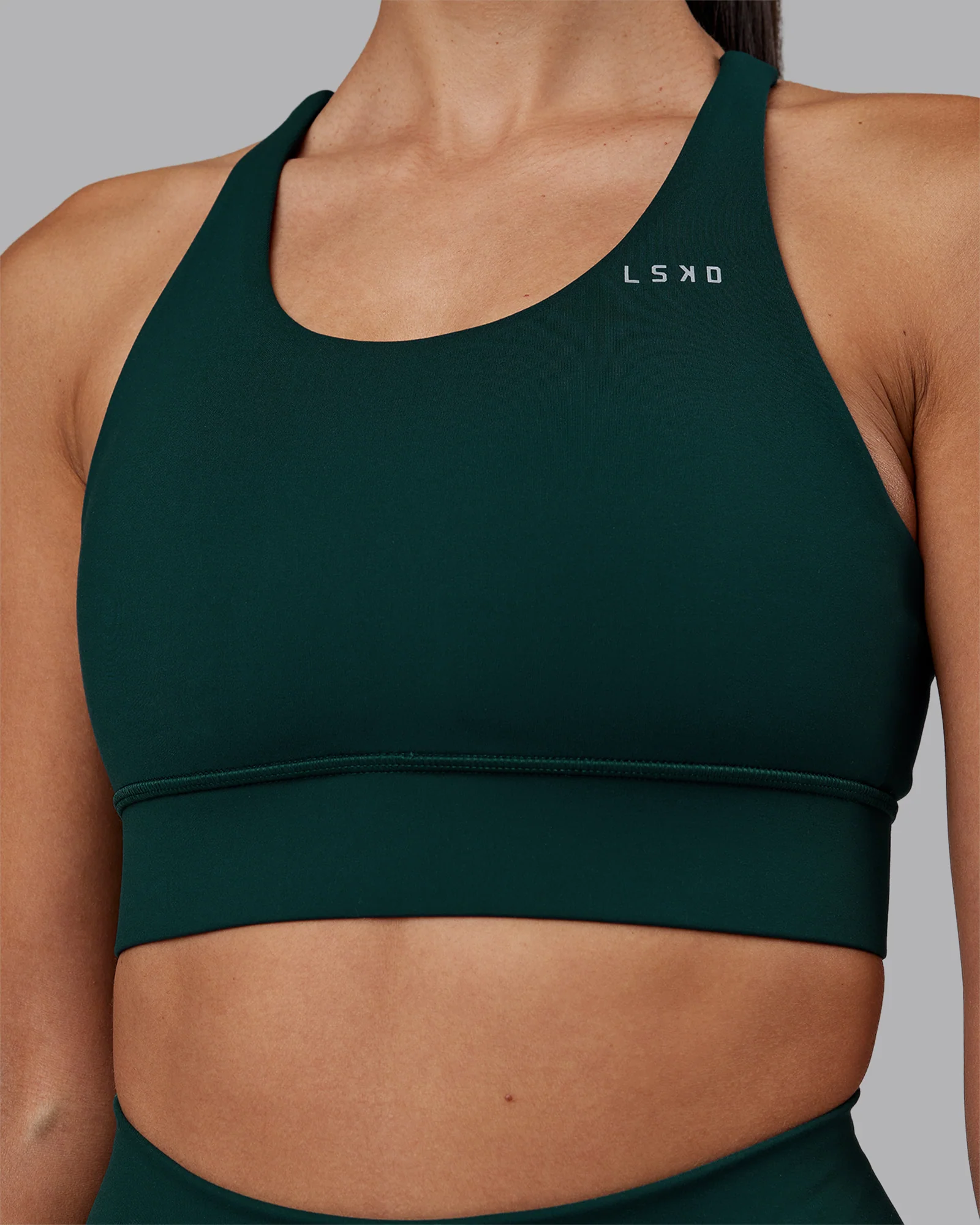 Accelerate Sports Bra - Dark Moss - Image 5