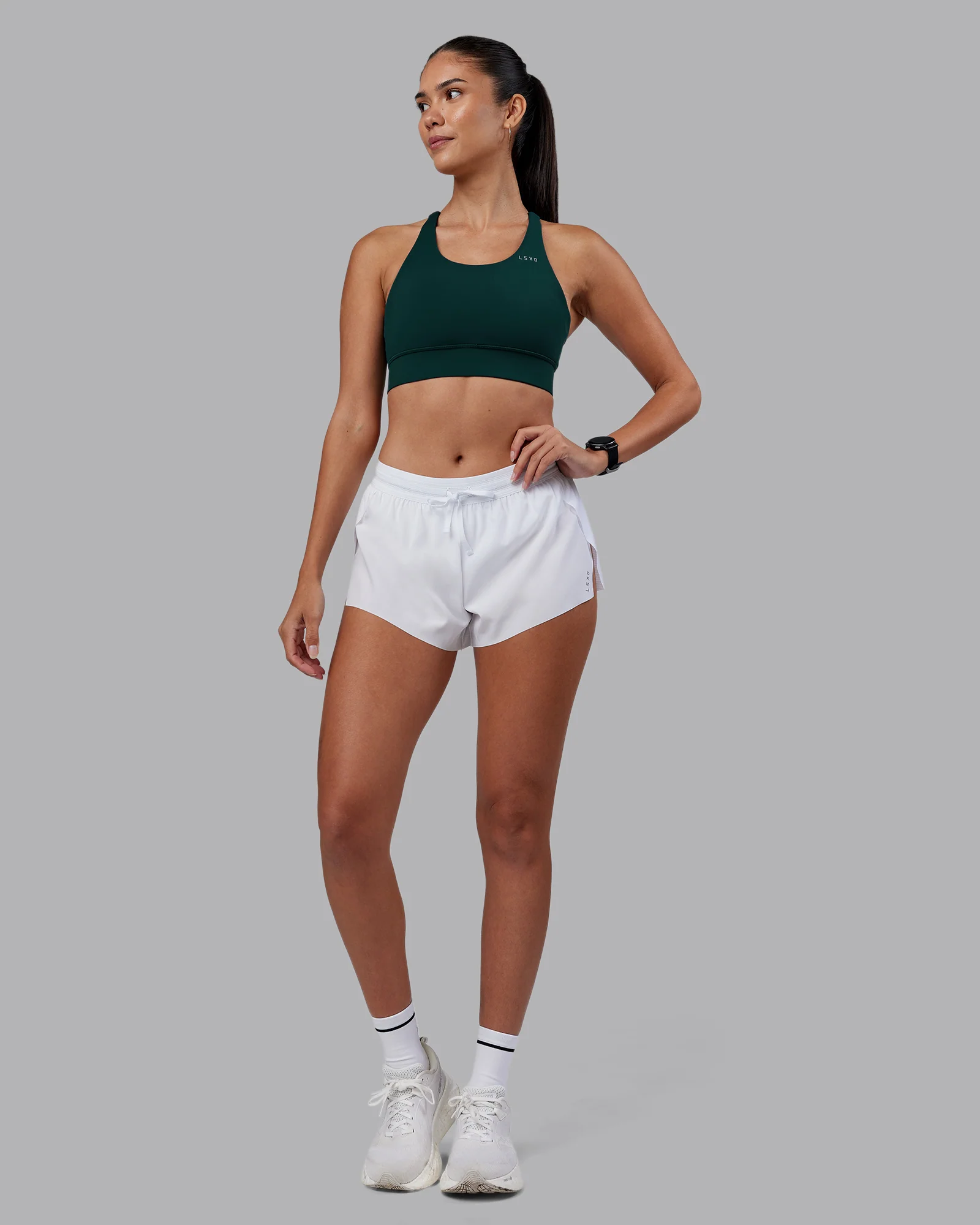 Accelerate Sports Bra - Dark Moss - Image 7