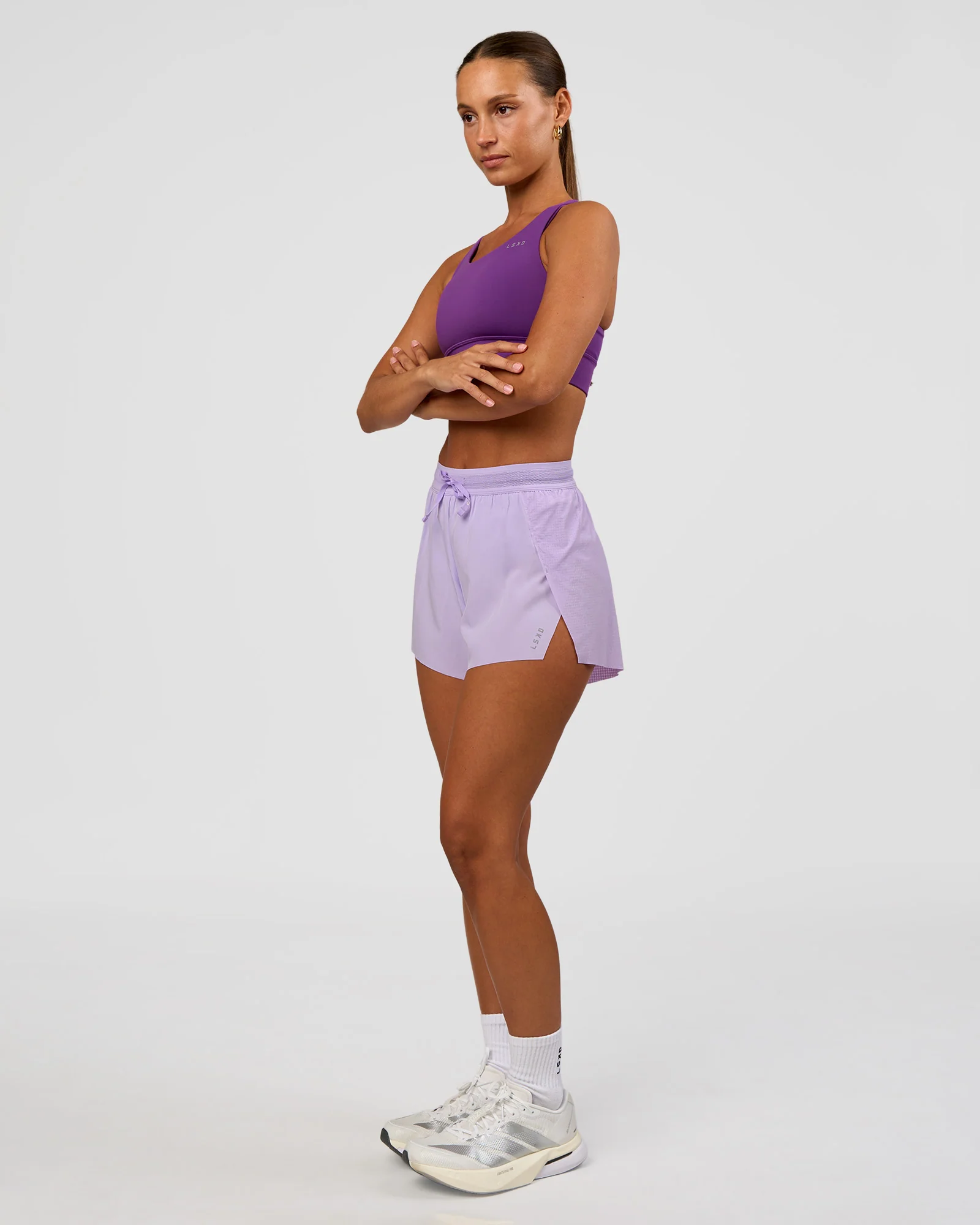 Accelerate Sports Bra - Fresh Purple - Image 5