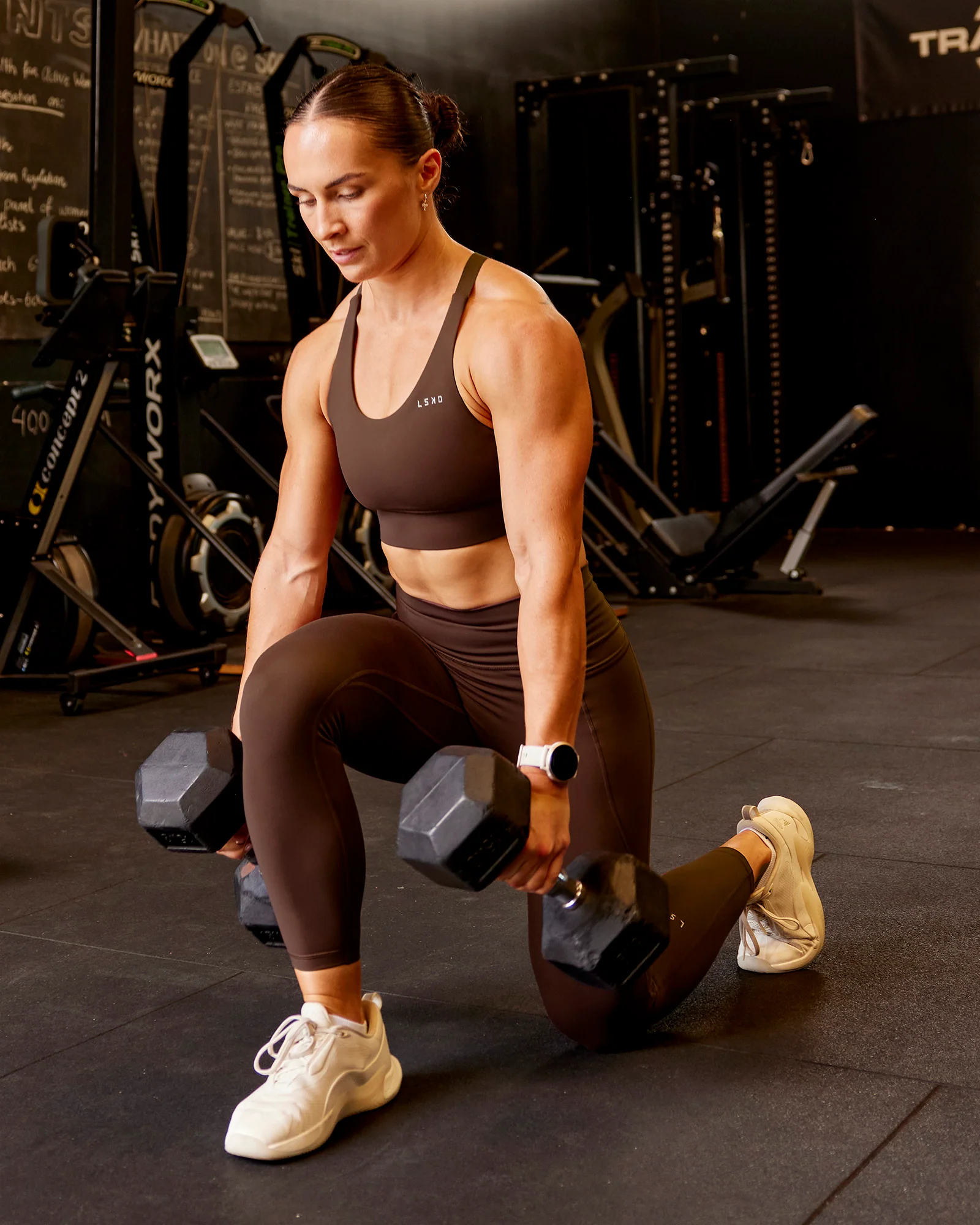 Accelerate Sports Bra - Hot Chocolate - Image 3