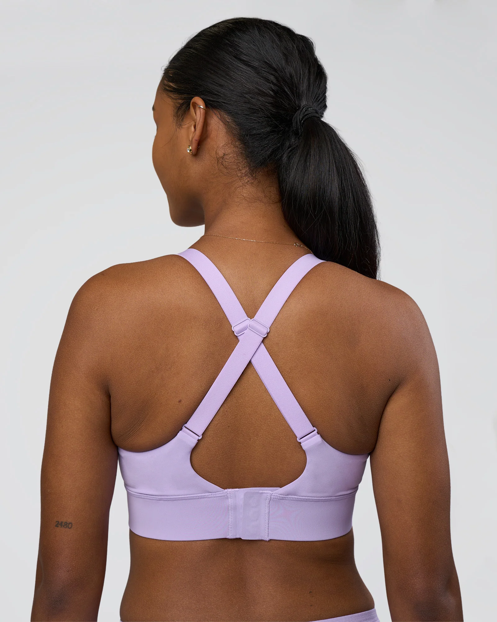 Accelerate Sports Bra - Pale Lilac - Image 2