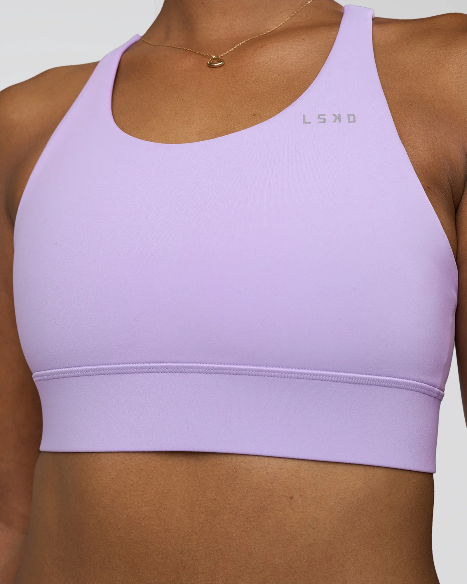 Accelerate Sports Bra - Pale Lilac - Image 3