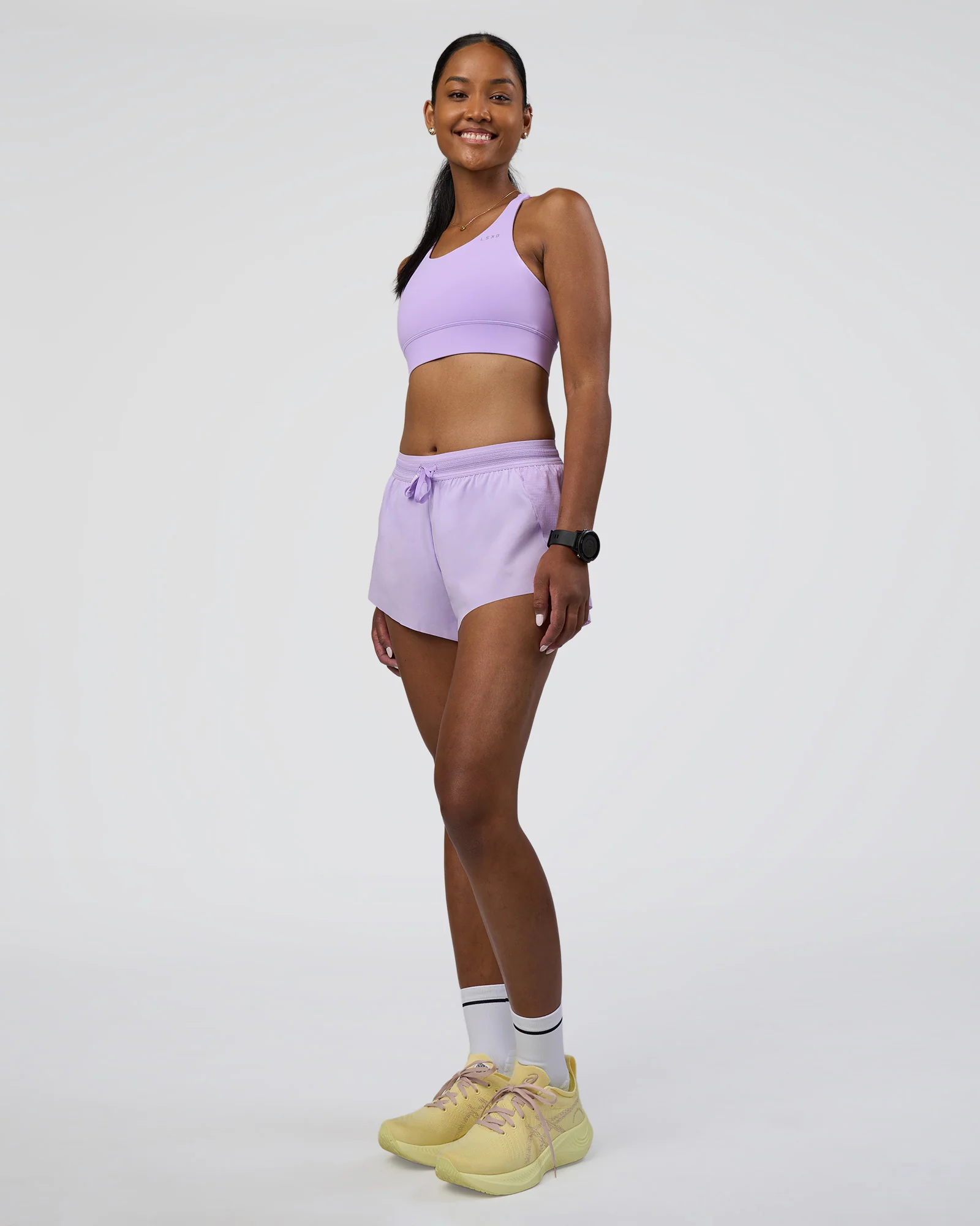 Accelerate Sports Bra - Pale Lilac - Image 5