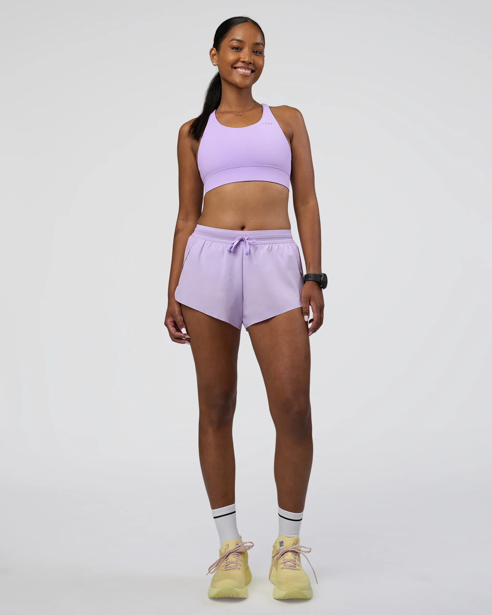 Accelerate Sports Bra - Pale Lilac - Image 6