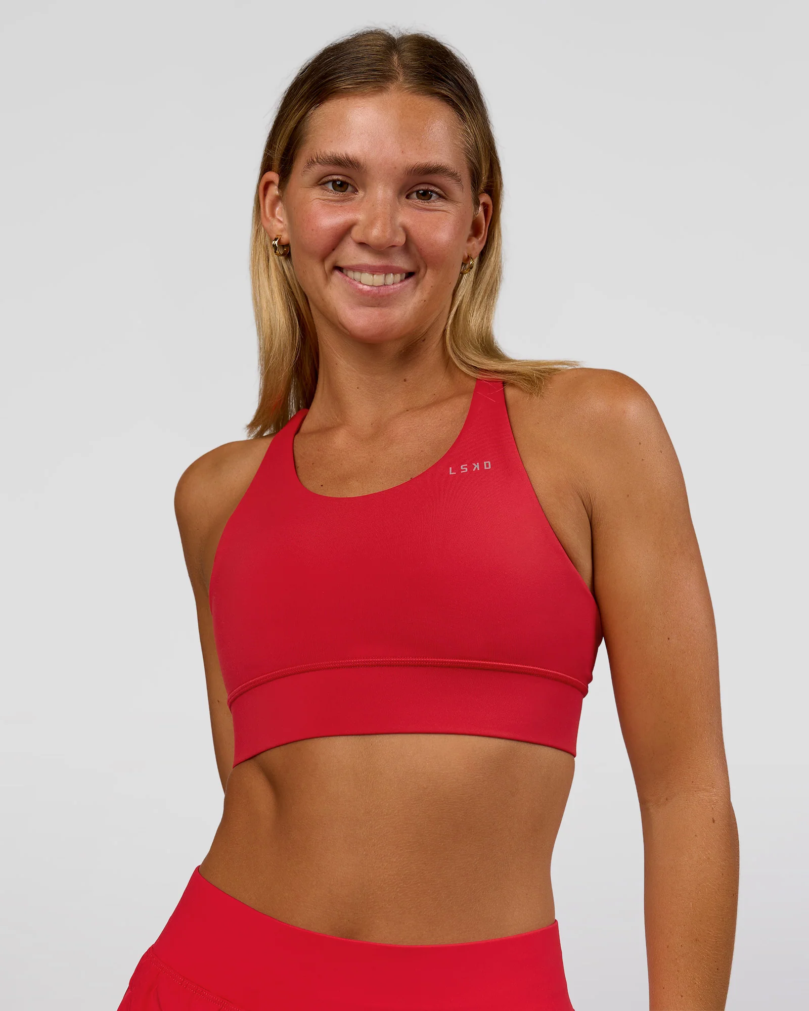 Accelerate Sports Bra - Scarlet - Image 3