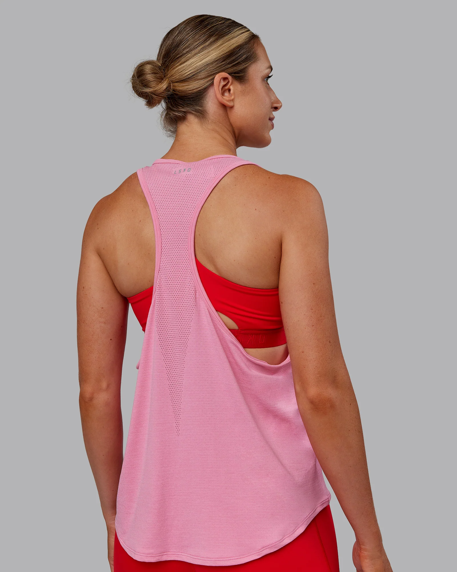 AeroFLX+ Drop Armhole Seamless Tank - Candy Pink/Candy Pink - Image 5