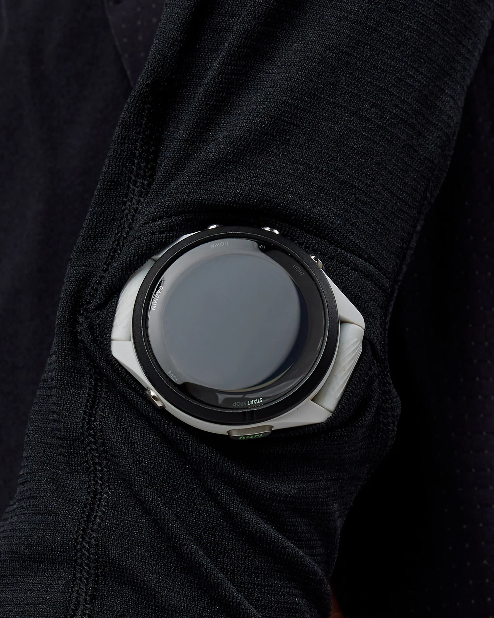 AeroFLX+ Long Sleeve Half Zip - Black Marl - Image 3