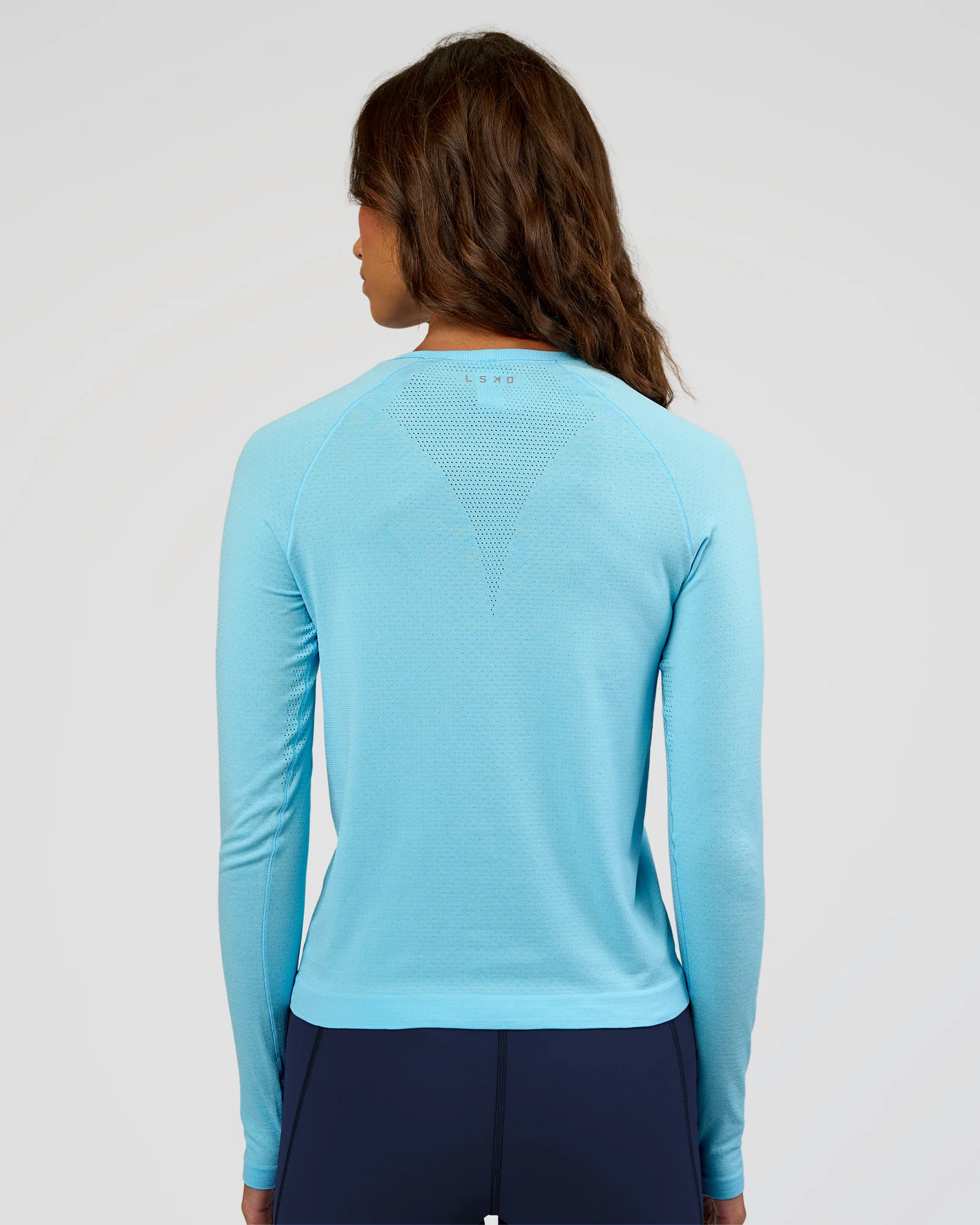 AeroFLX+ Seamless Long Sleeve Tee - Baltic Sea/Baltic Sea - Image 4