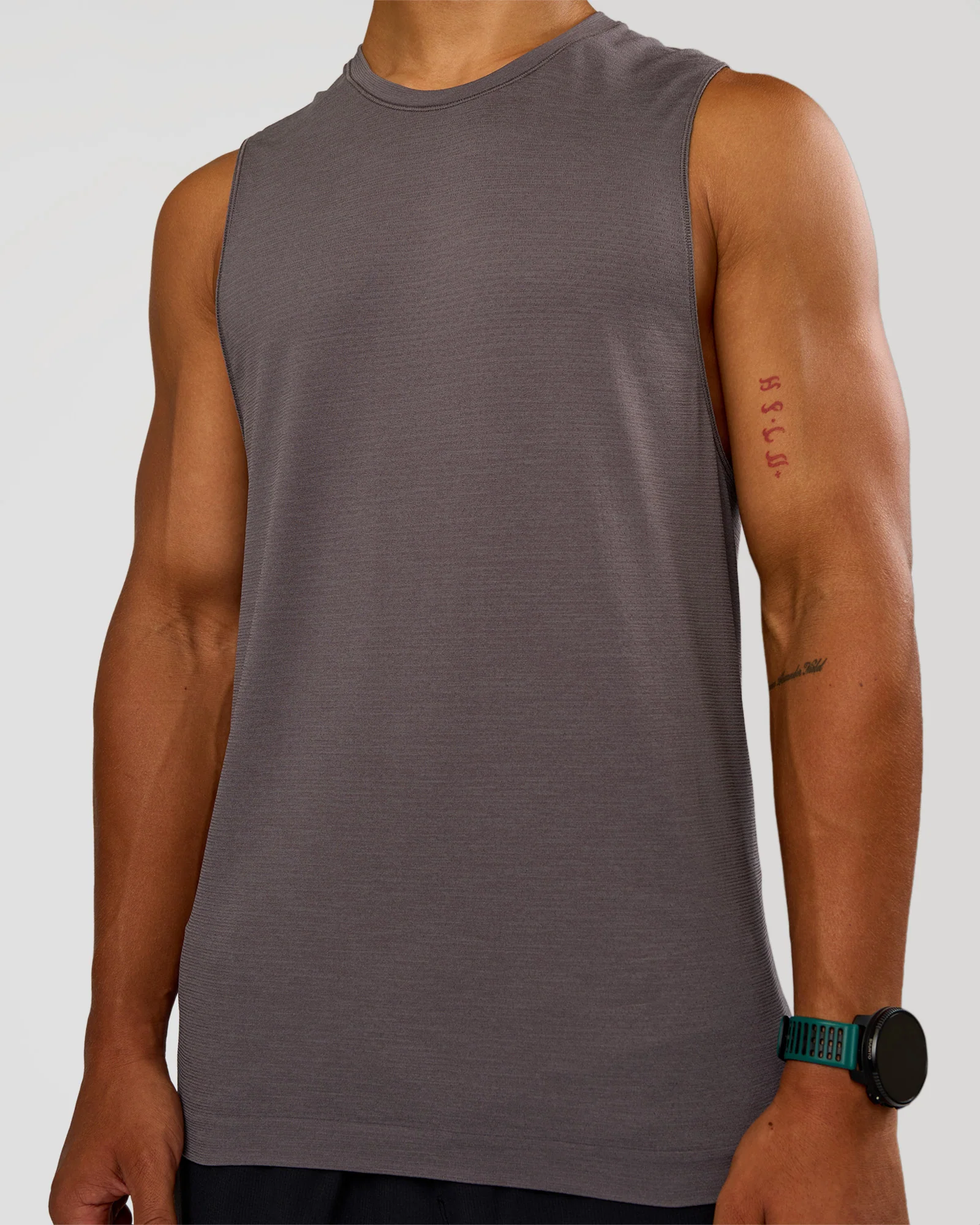 AeroFLX+ Seamless Muscle Tank - Duskstone/Duskstone - Image 5