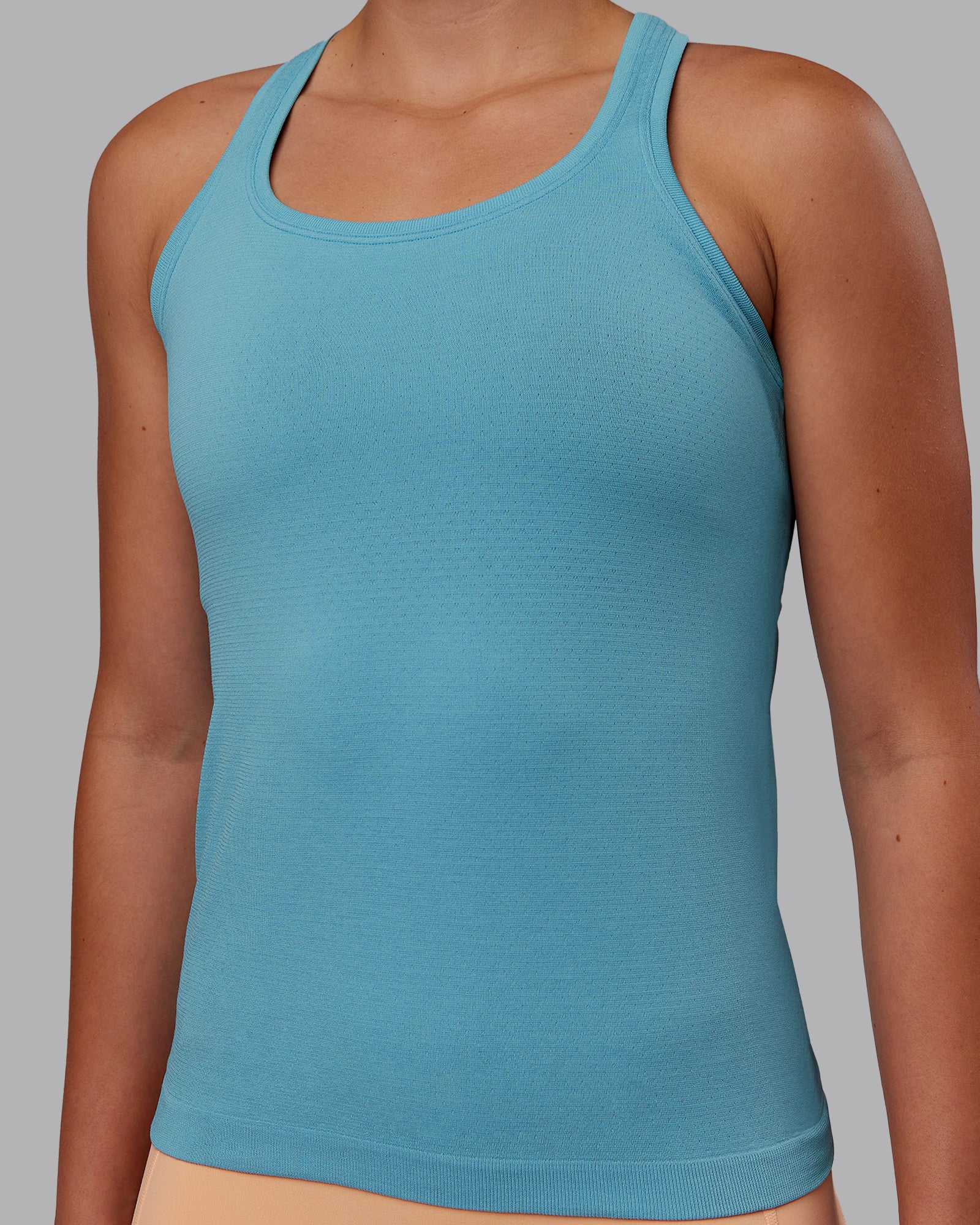 AeroFLX+ Seamless Tank - Retro Blue/Retro Blue - Image 5