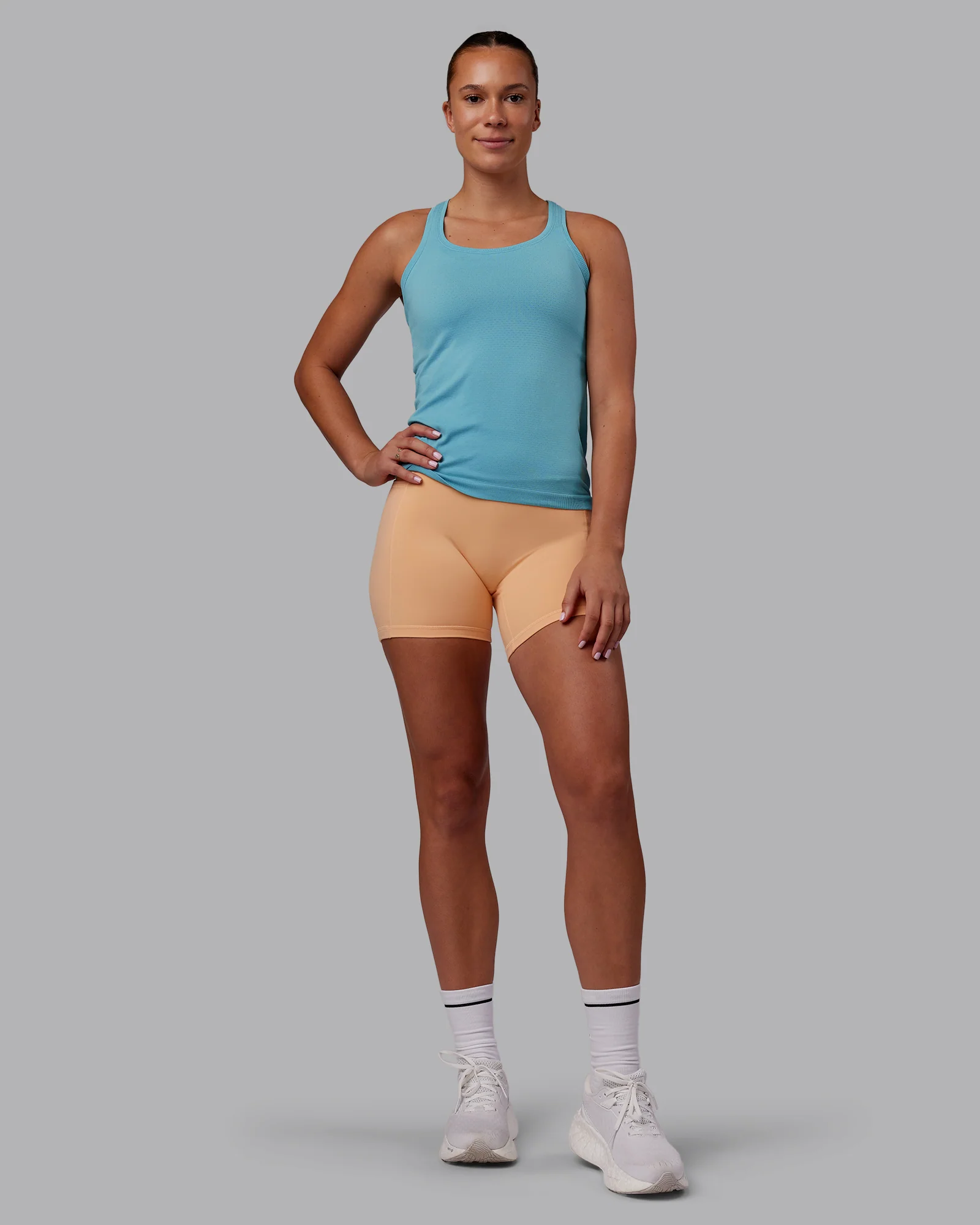 AeroFLX+ Seamless Tank - Retro Blue/Retro Blue - Image 7