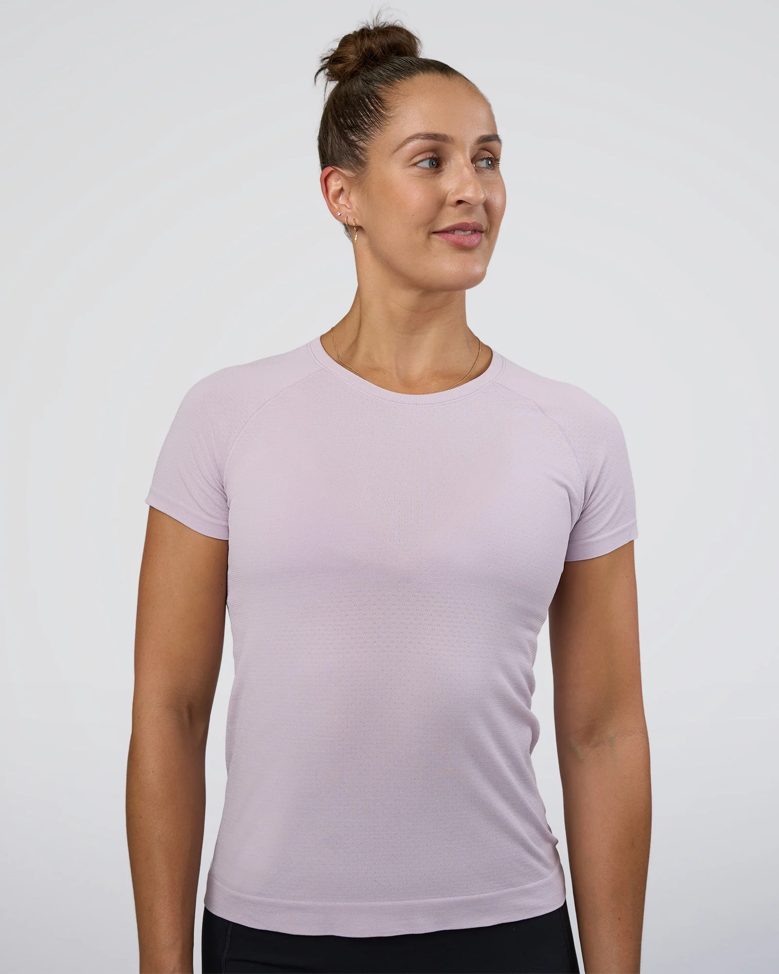 AeroFLX+ Seamless Tee - Fair Orchid/Fair Orchid - Image 2