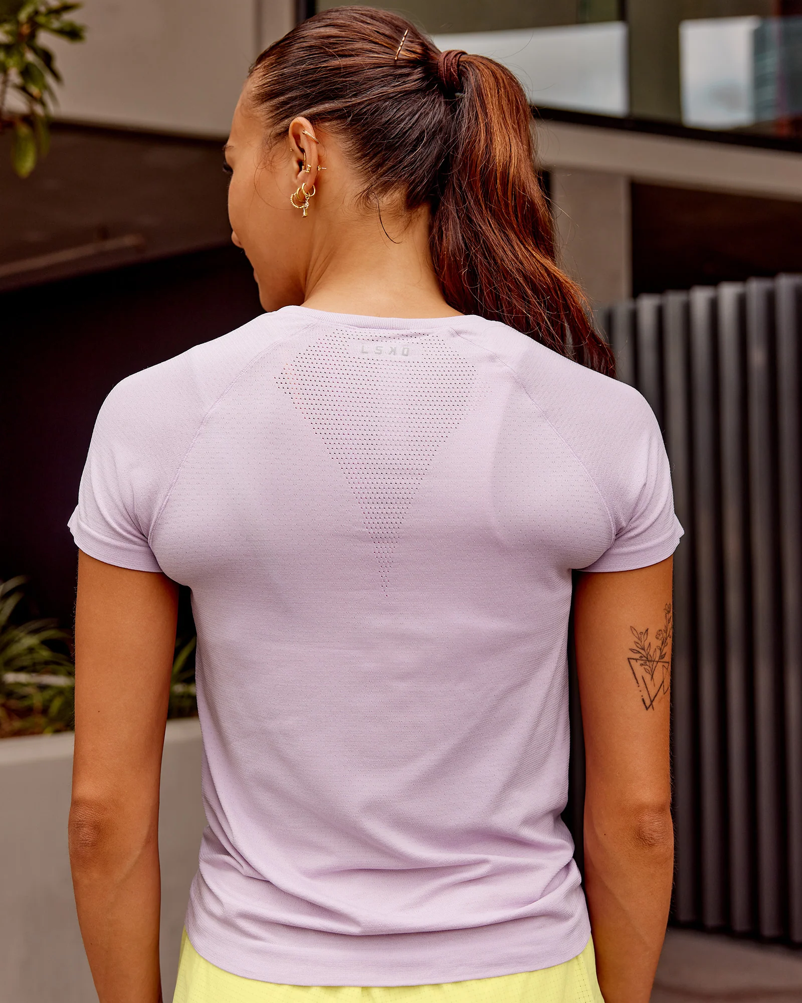 AeroFLX+ Seamless Tee - Fair Orchid/Fair Orchid - Image 4
