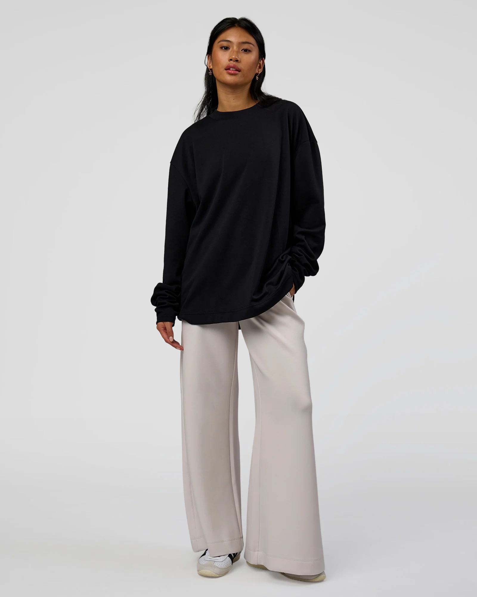 AfterDark ZeroCrease Long Sleeve Tee - Black - Image 11