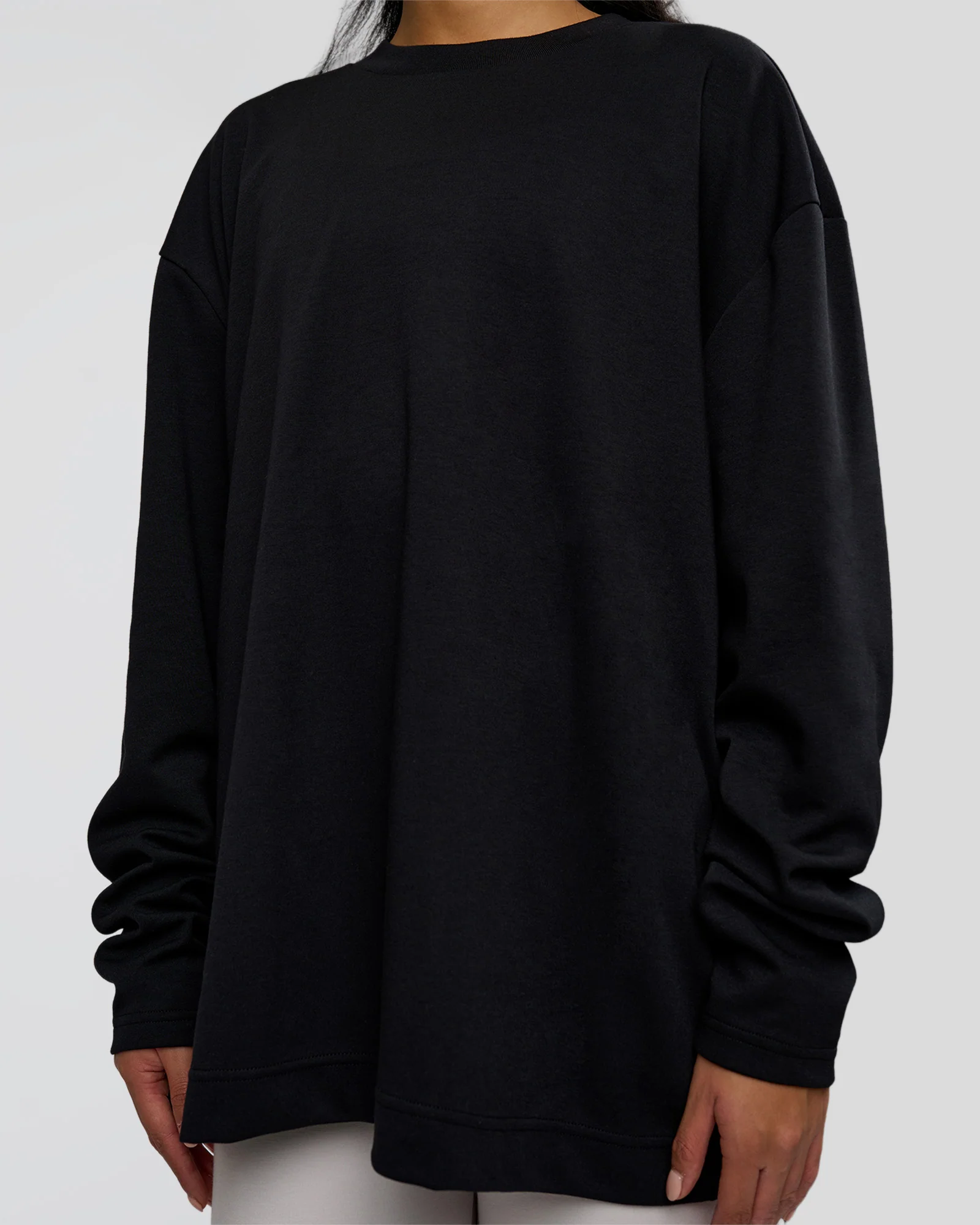AfterDark ZeroCrease Long Sleeve Tee - Black - Image 12