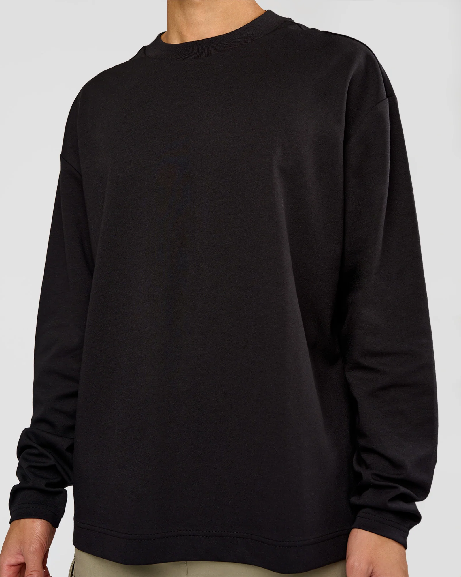AfterDark ZeroCrease Long Sleeve Tee - Black - Image 7
